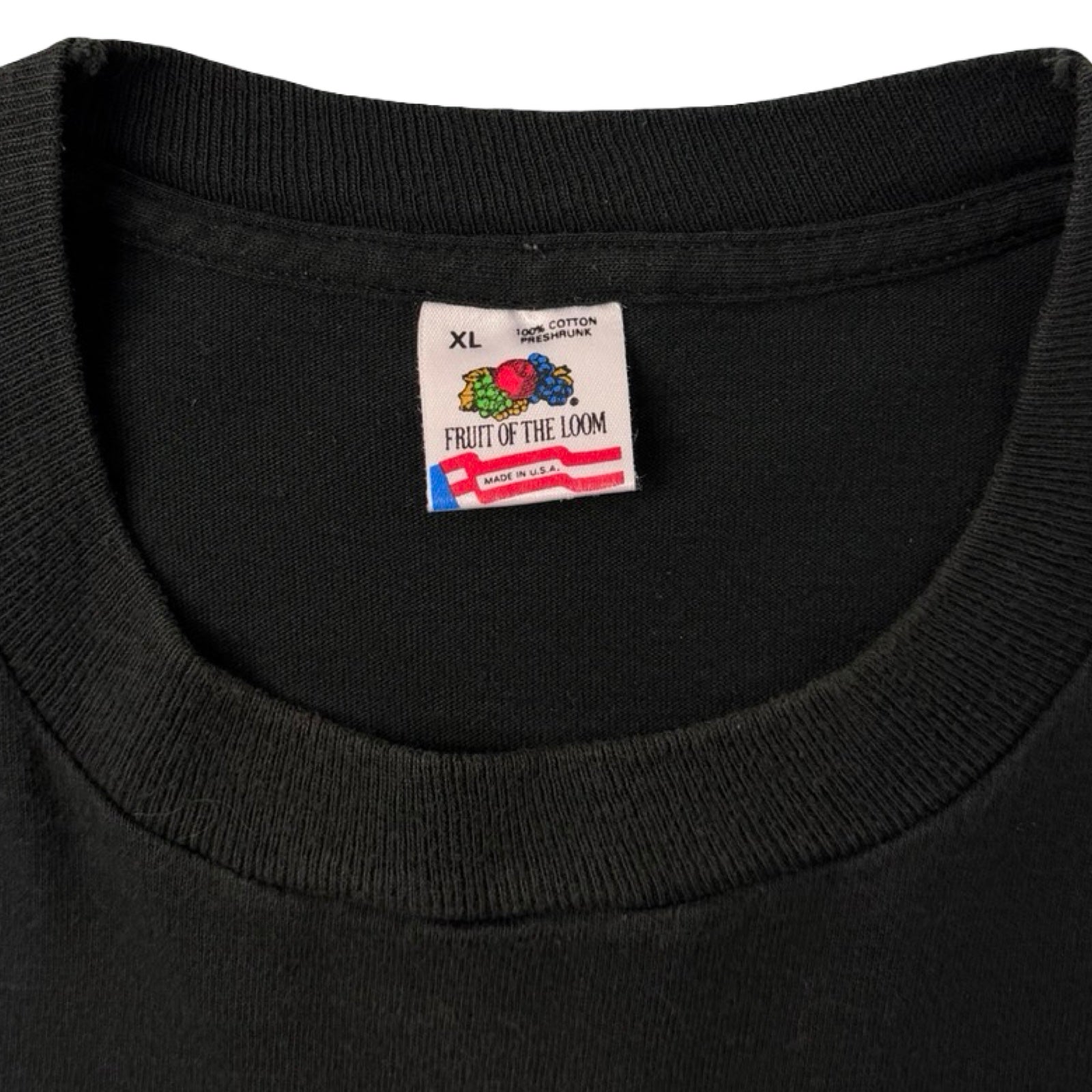 1986 Harley Davidson California Pocket Logo T-Shirt Black