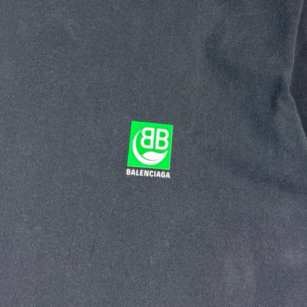 Balenciaga Eco Leaf Logo T-Shirt