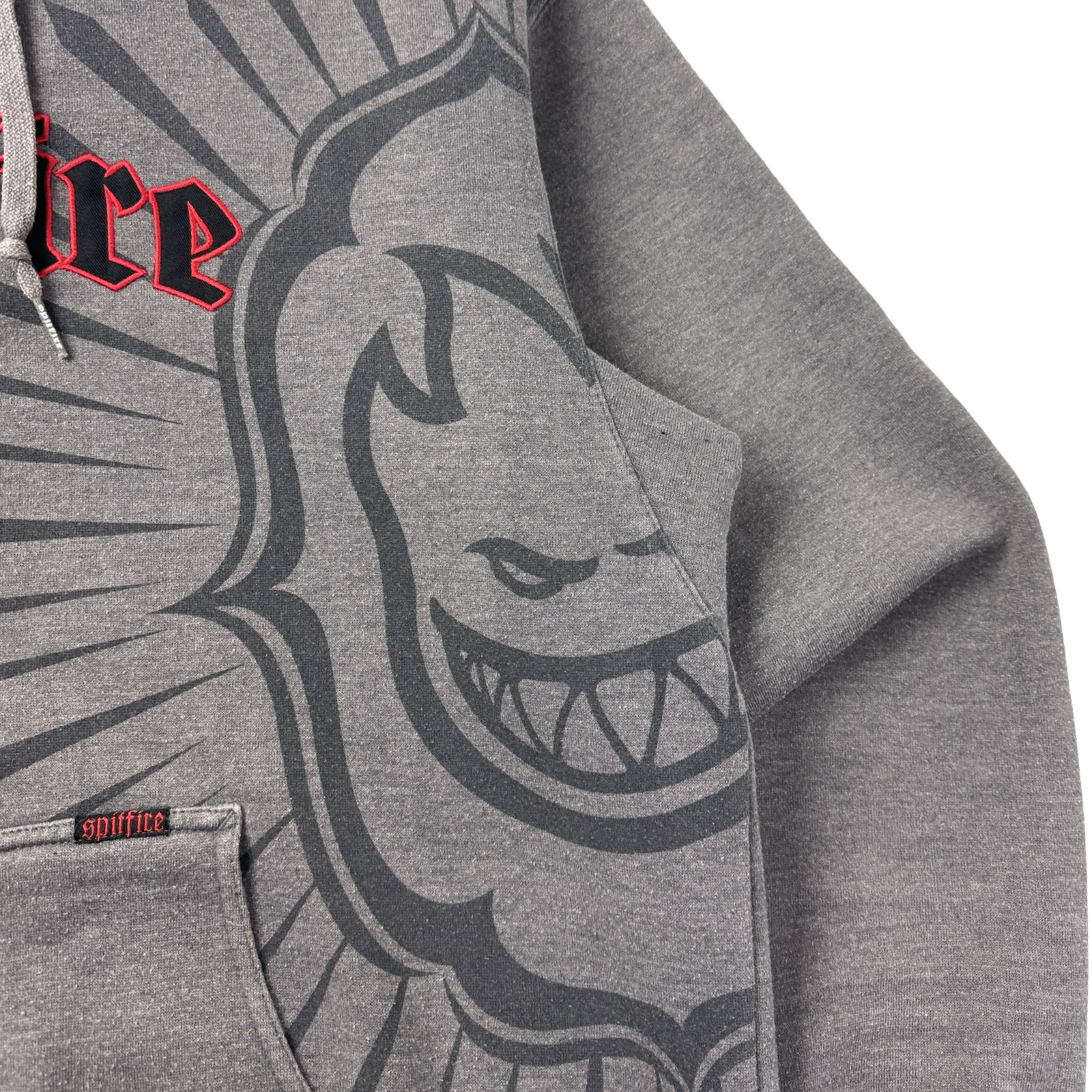 Vintage Y2K Spitfire Spellout Zip Up Hoodie