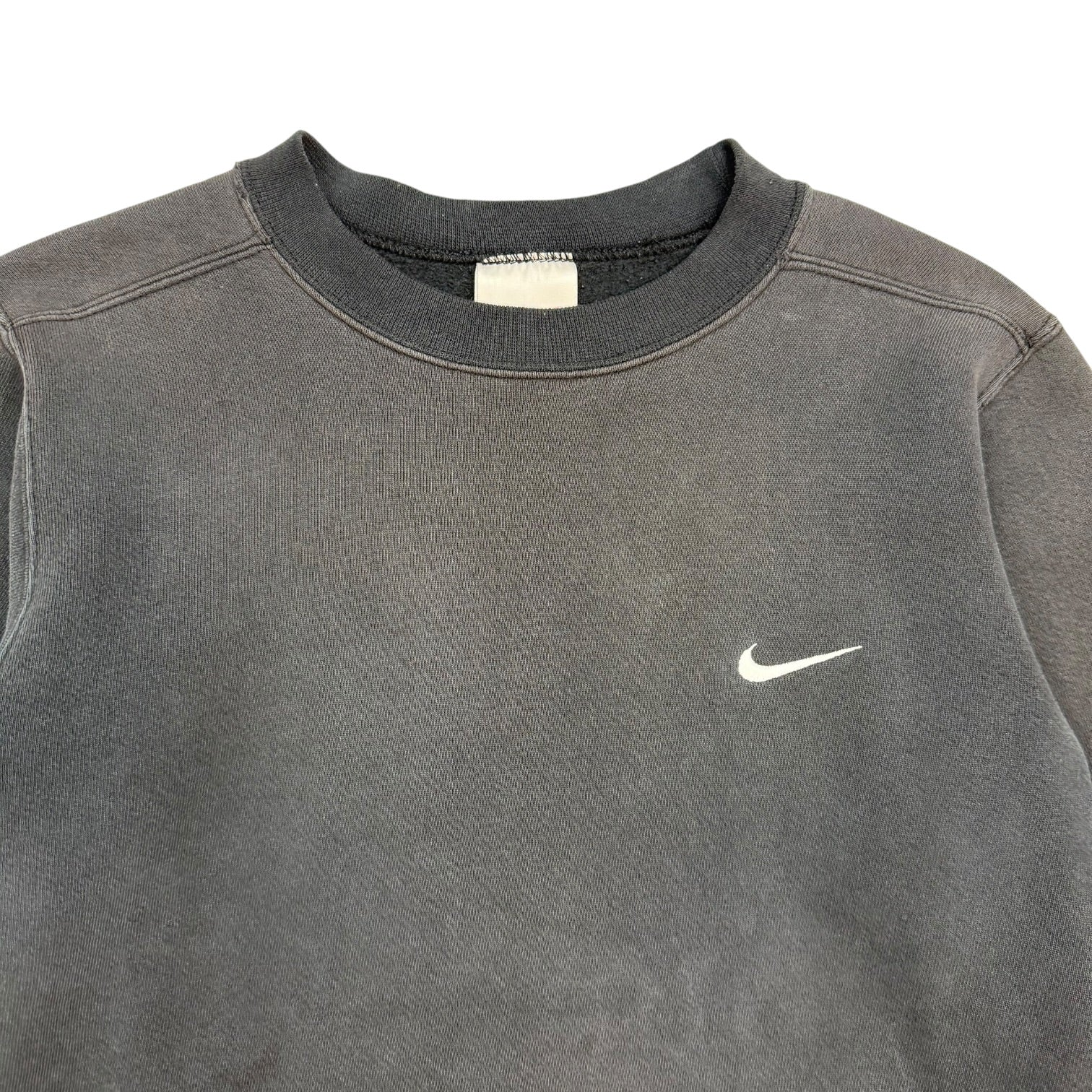 Vintage Nike Mini Swoosh Crewneck Black