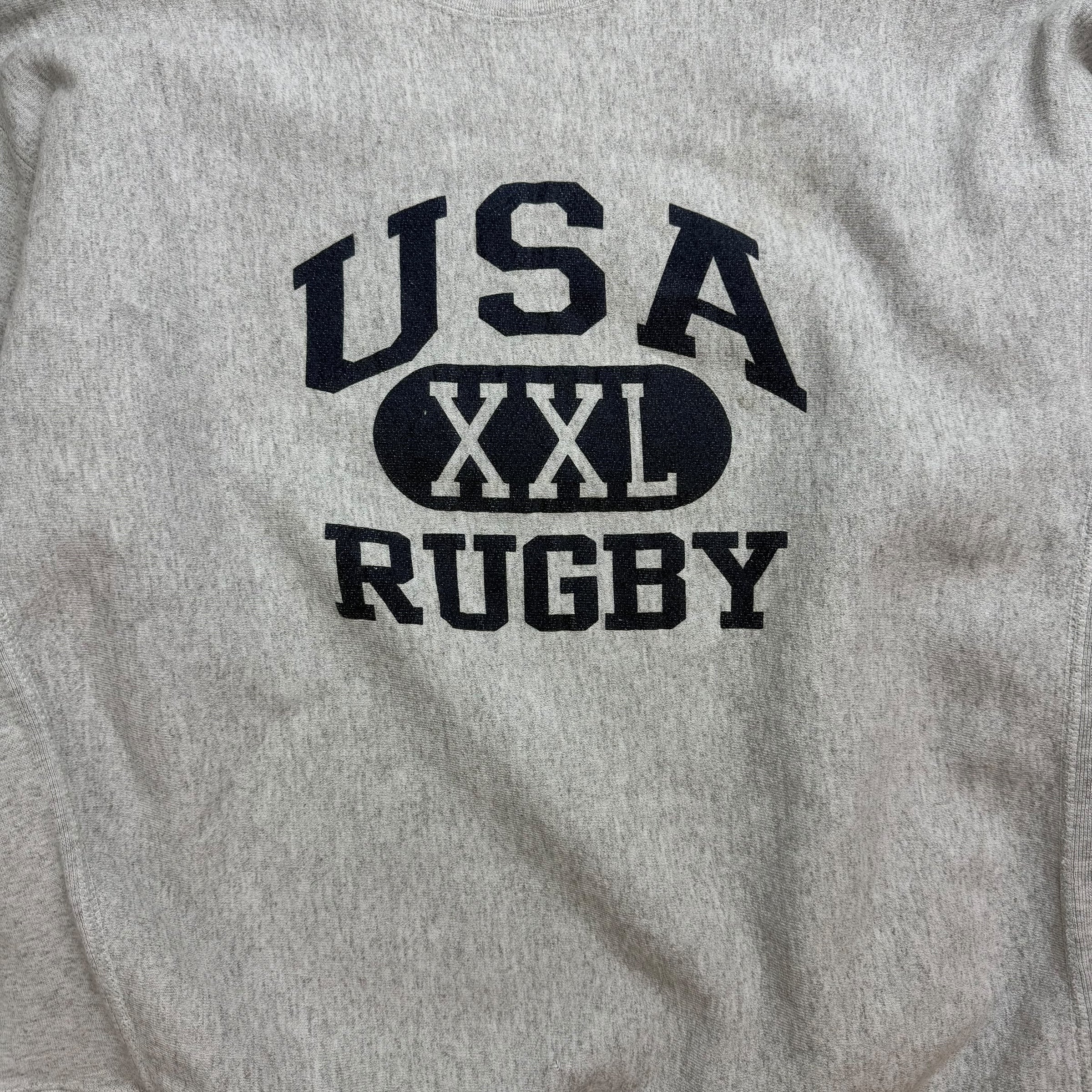 Vintage USA Rugby Crewneck Grey