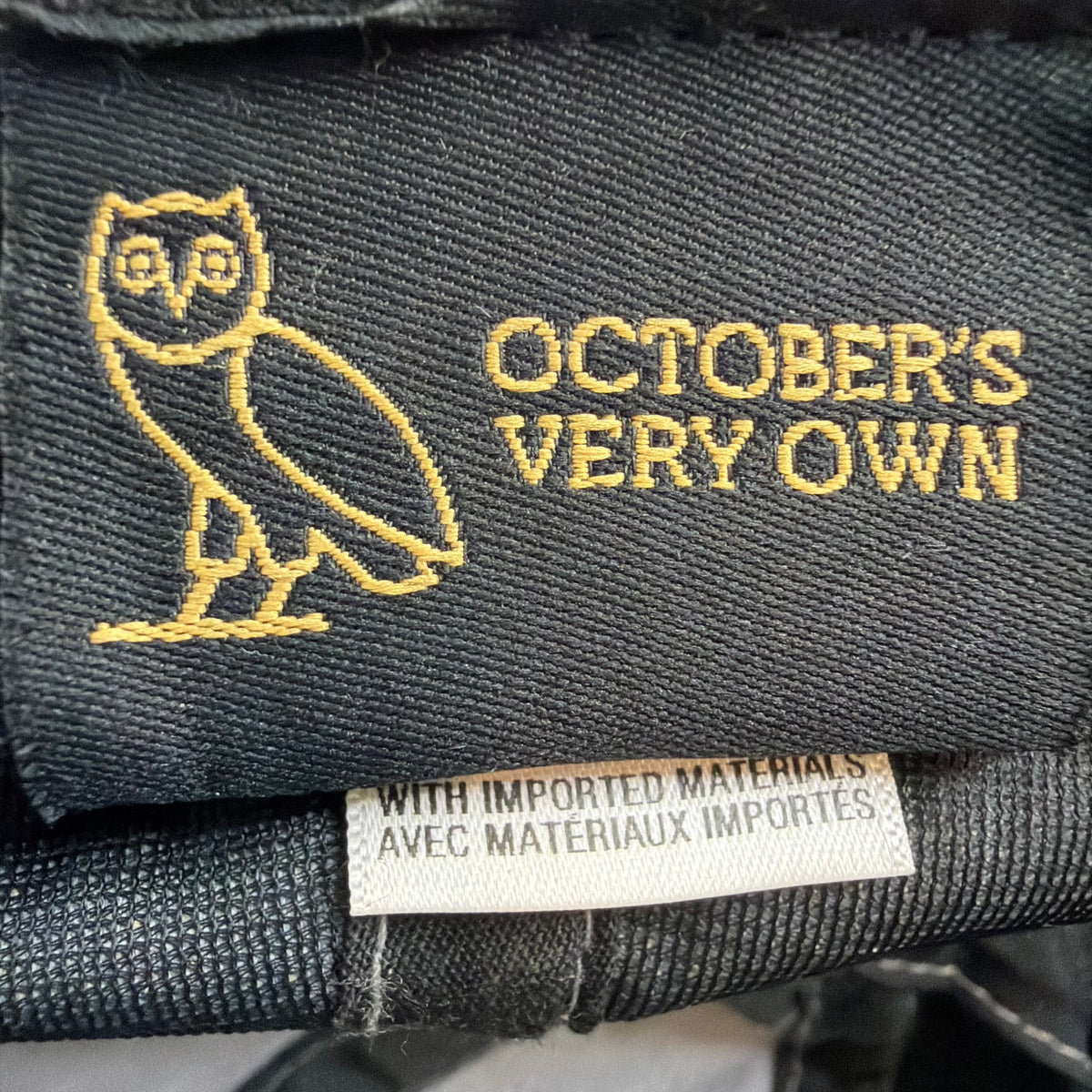 OVO Utility Label Sports Cap Grey