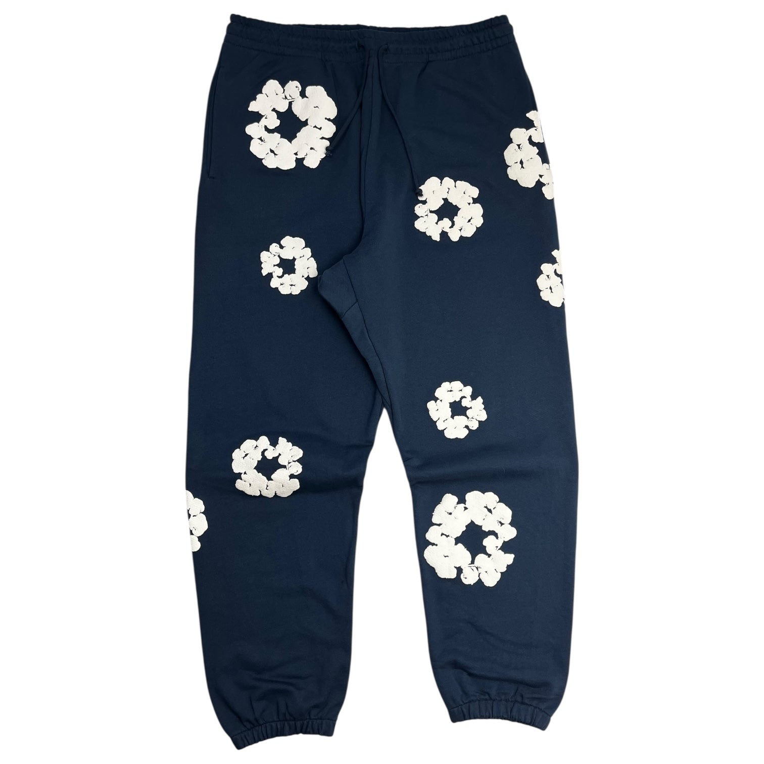 Denim Tears The Cotton Wreath Sweatpants Navy