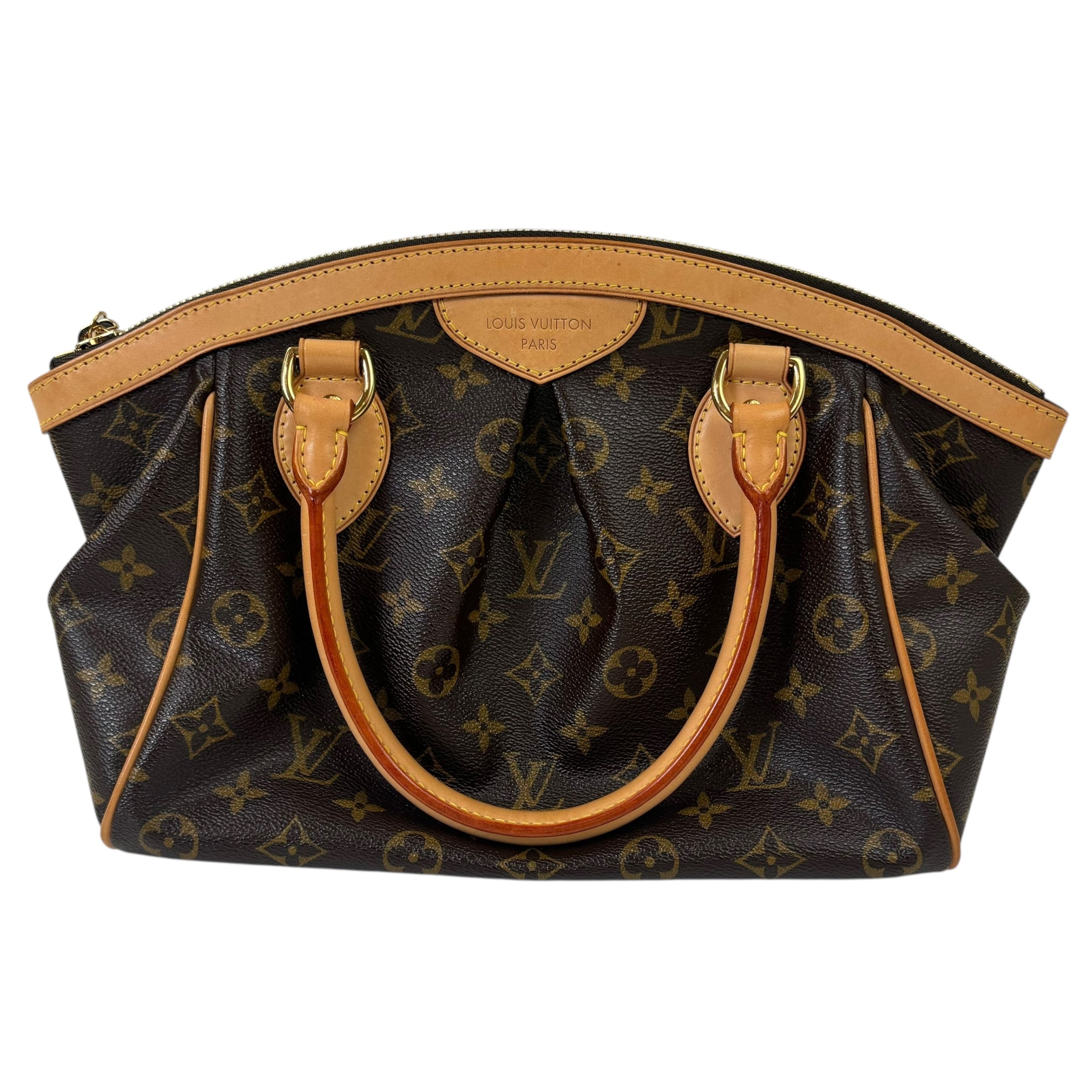 Louis Vuitton Monogram Tivoli Handbag Brown