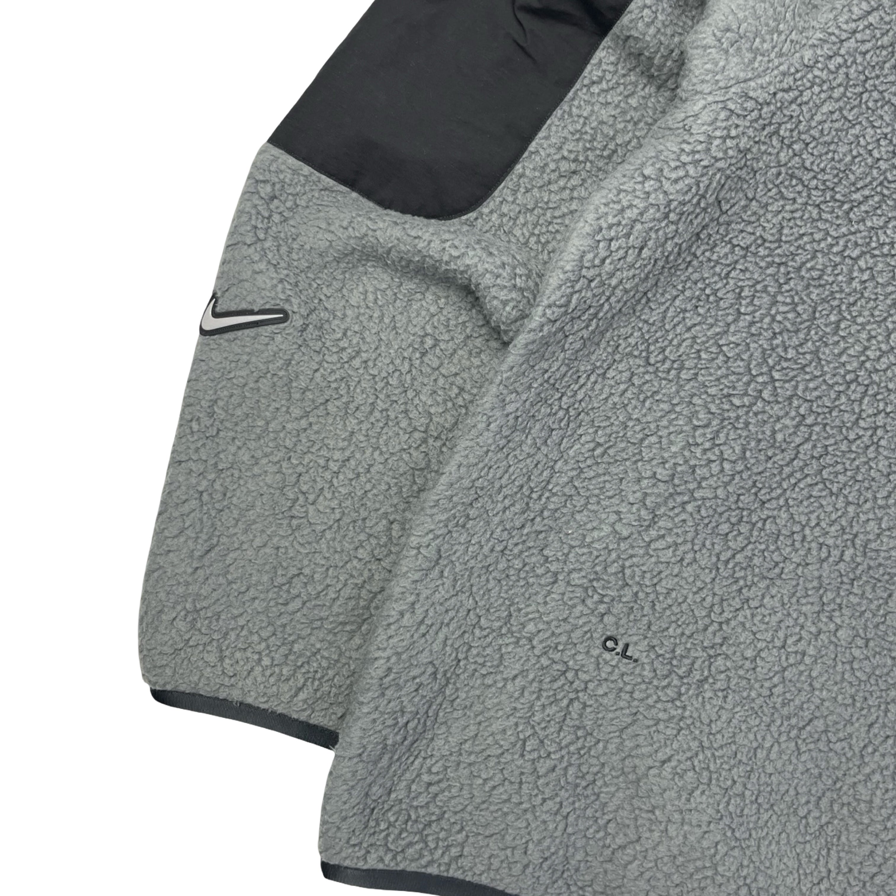 Nike x Nocta Tahr Sherpa Zip-Up Jacket Iron Grey