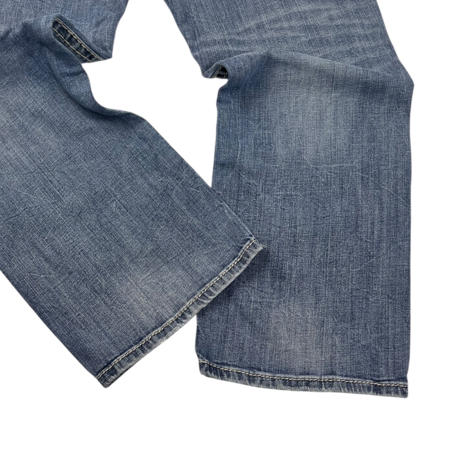 Vintage Silver Jeans Contrast Stitch Bottoms