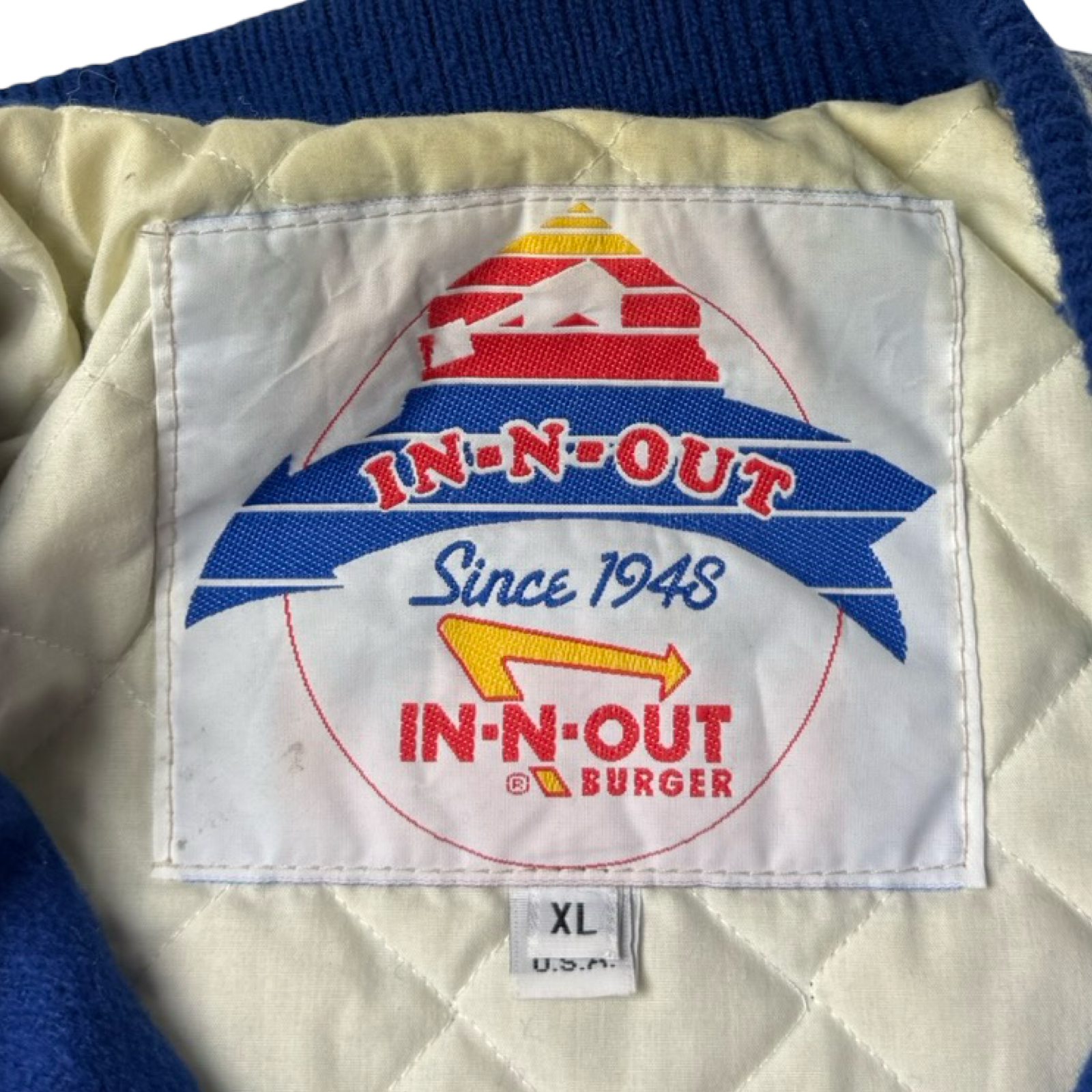 Vintage In-N-Out Burger Southern California Varsity Jacket