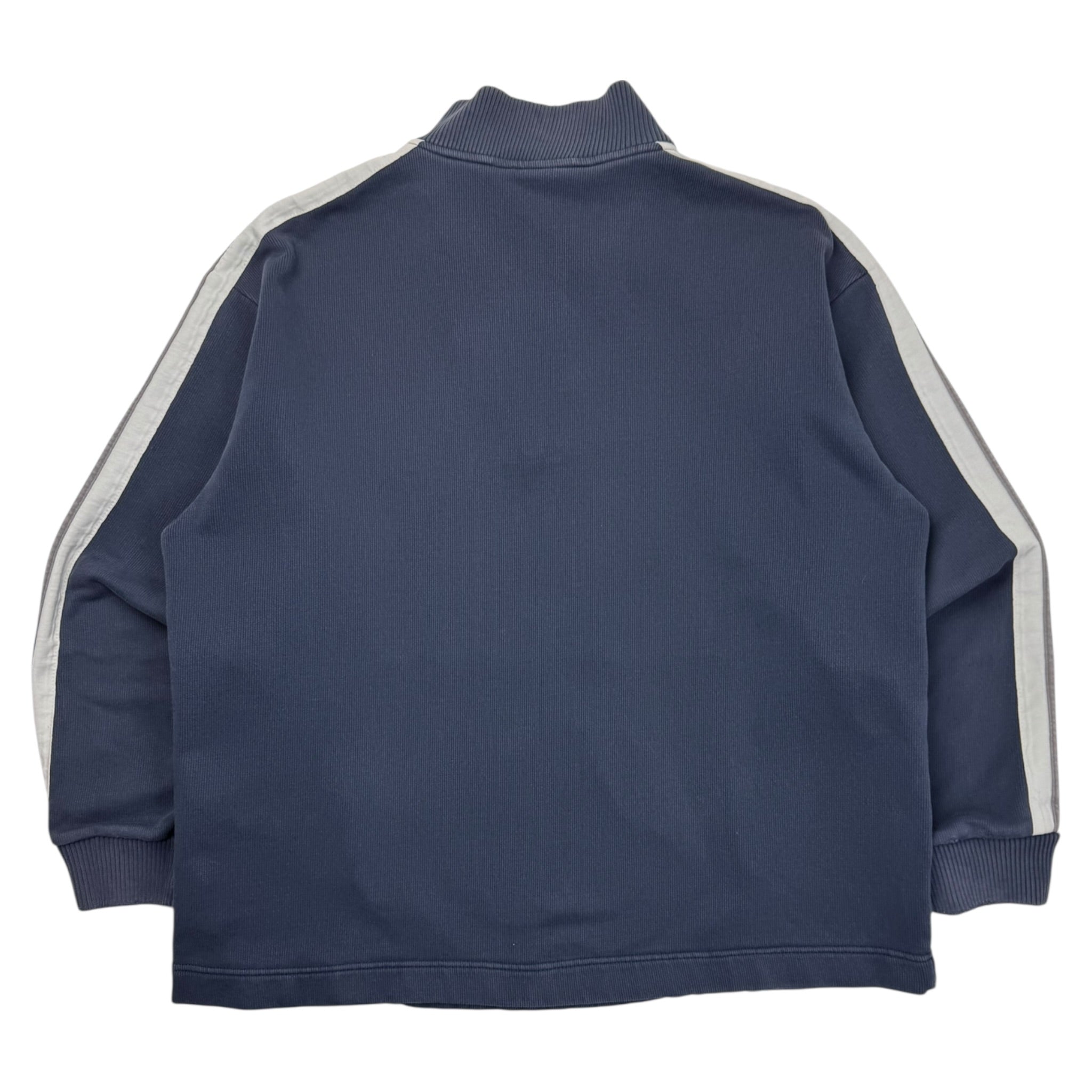 Vintage Nike Hand Warmer 1/4 Zip Washed Slate Blue