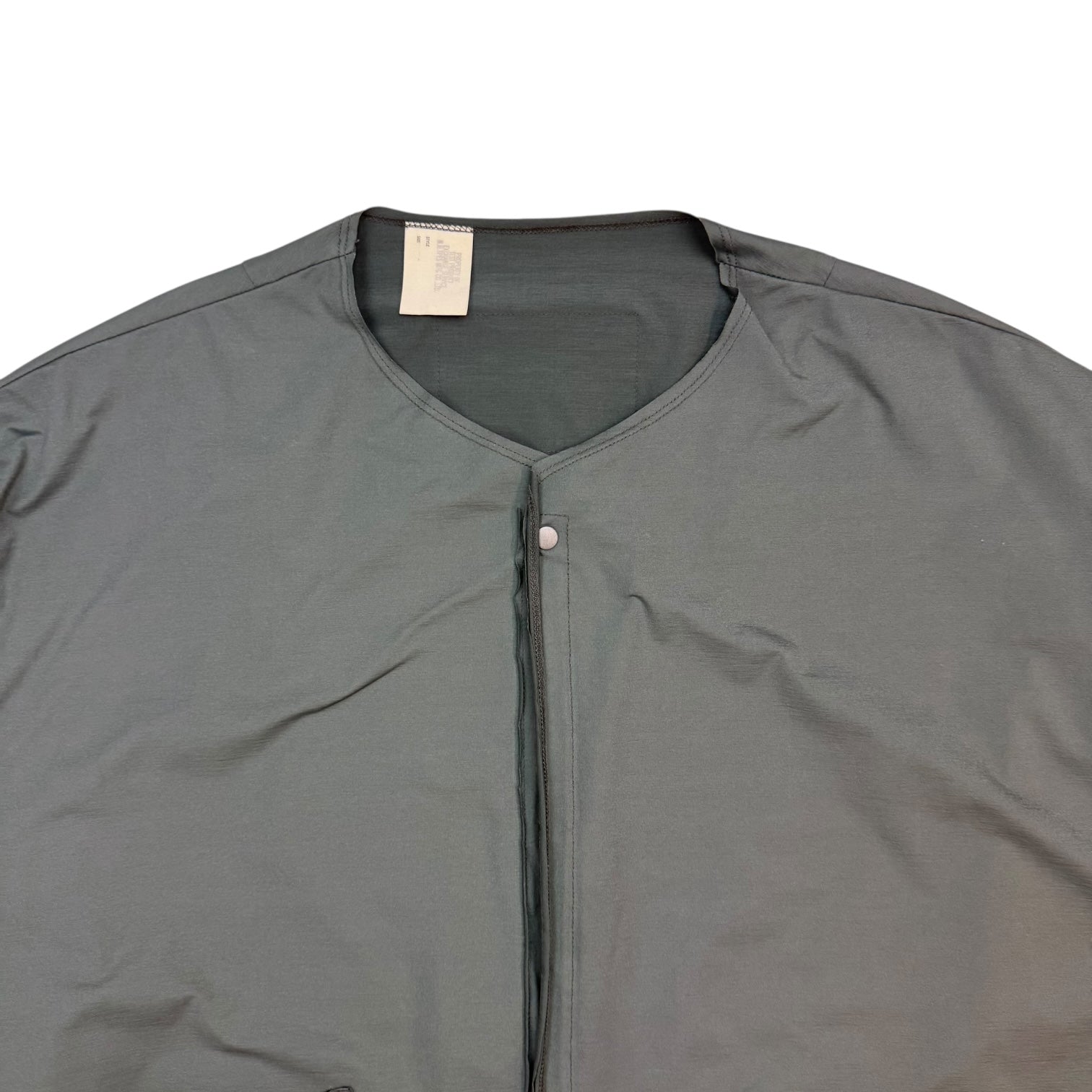 N.Hoolywood Cardigan Shirt Charcoal