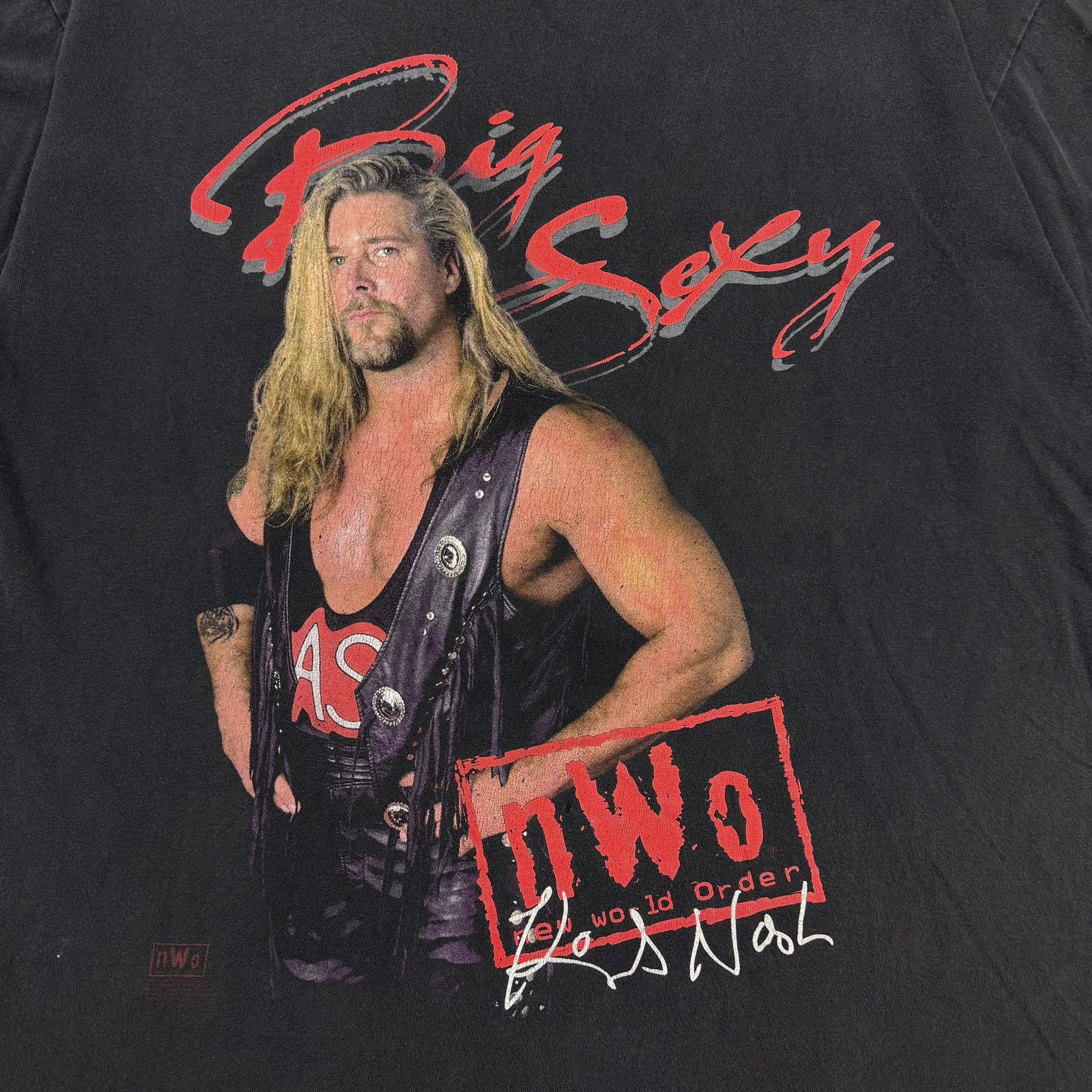 1998 WCW Kevin Nash Big Sexy Tee Black
