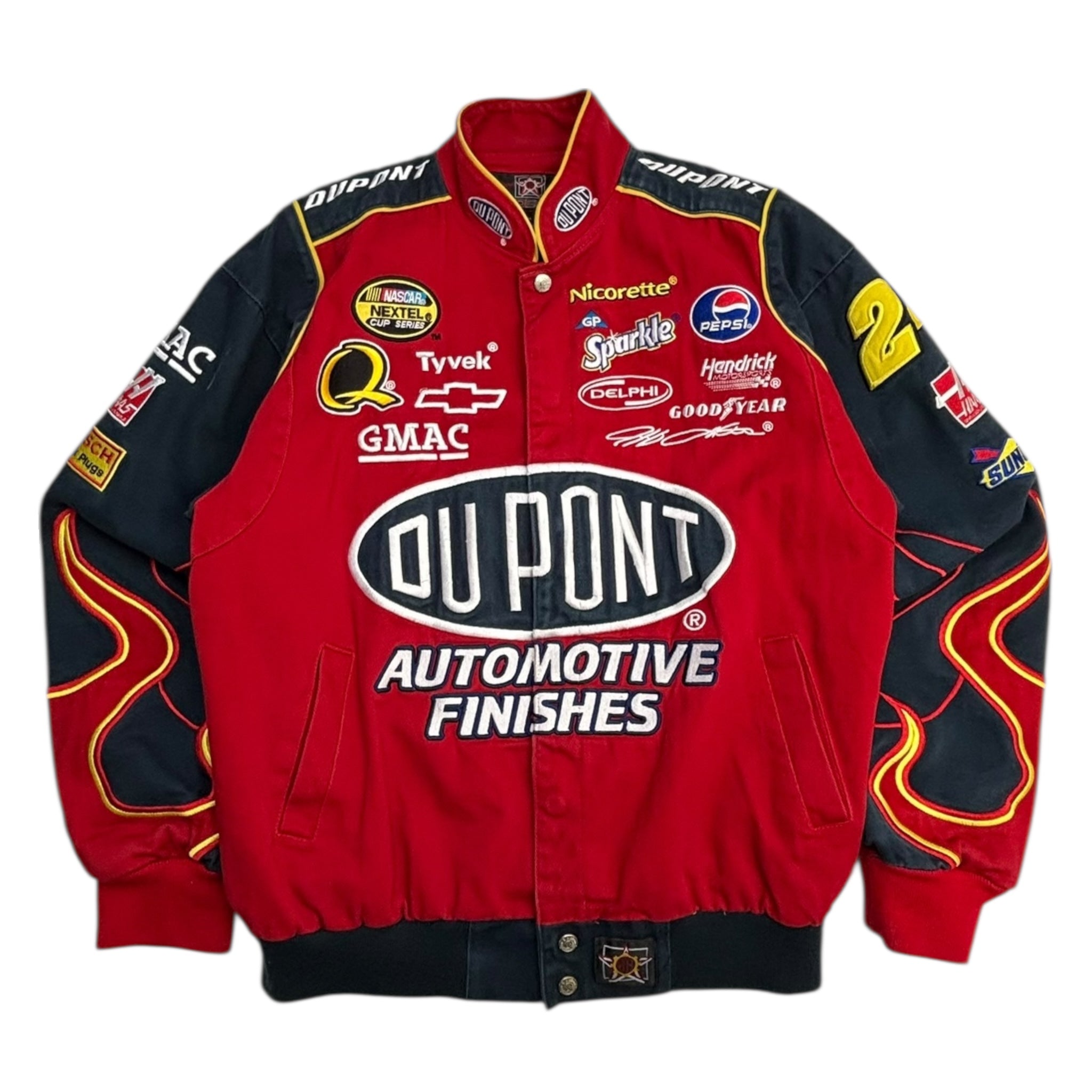 Vintage DuPont Jeff Gordon NASCAR Racing Jacket