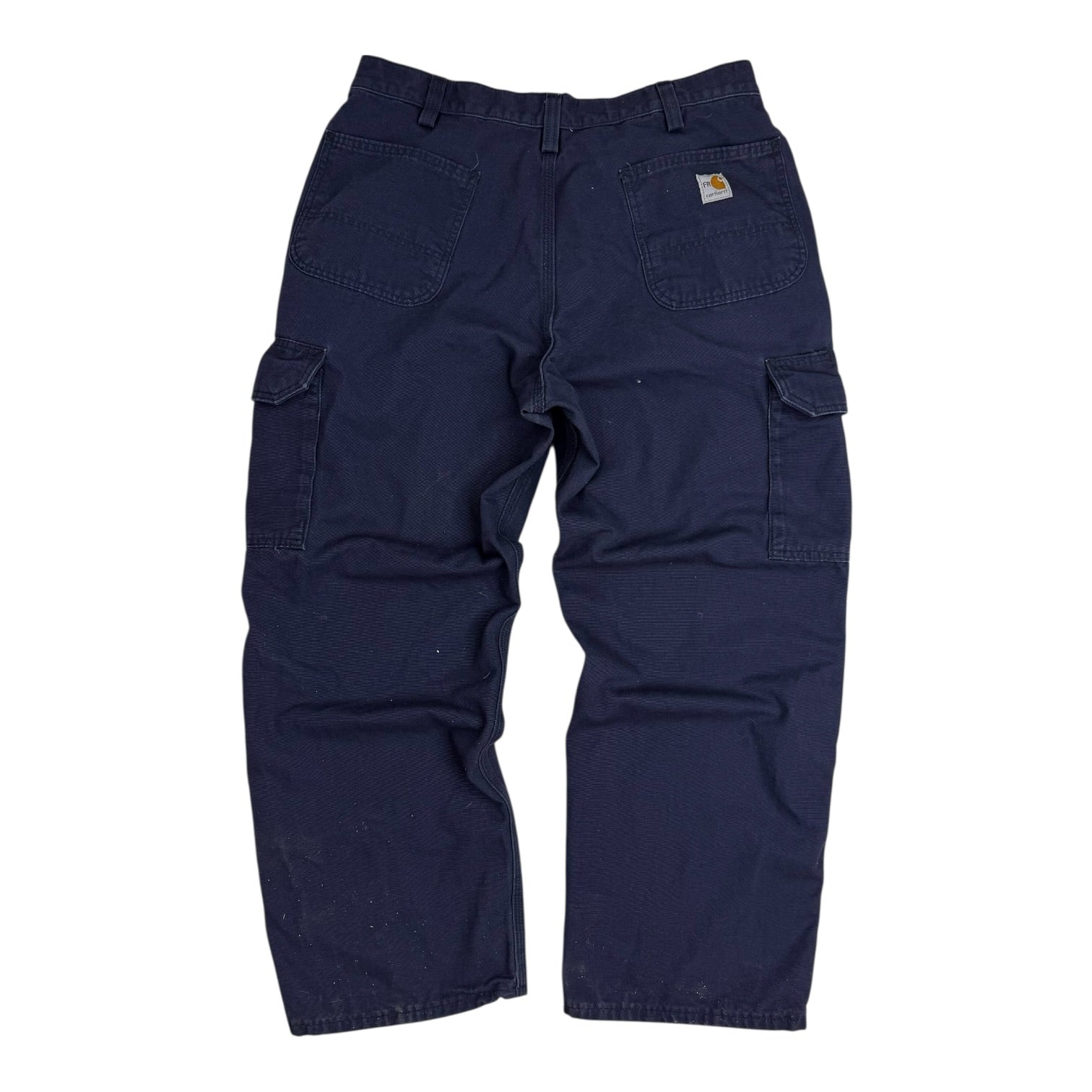 Vintage Carhartt FR Cargo Pants Navy Blue