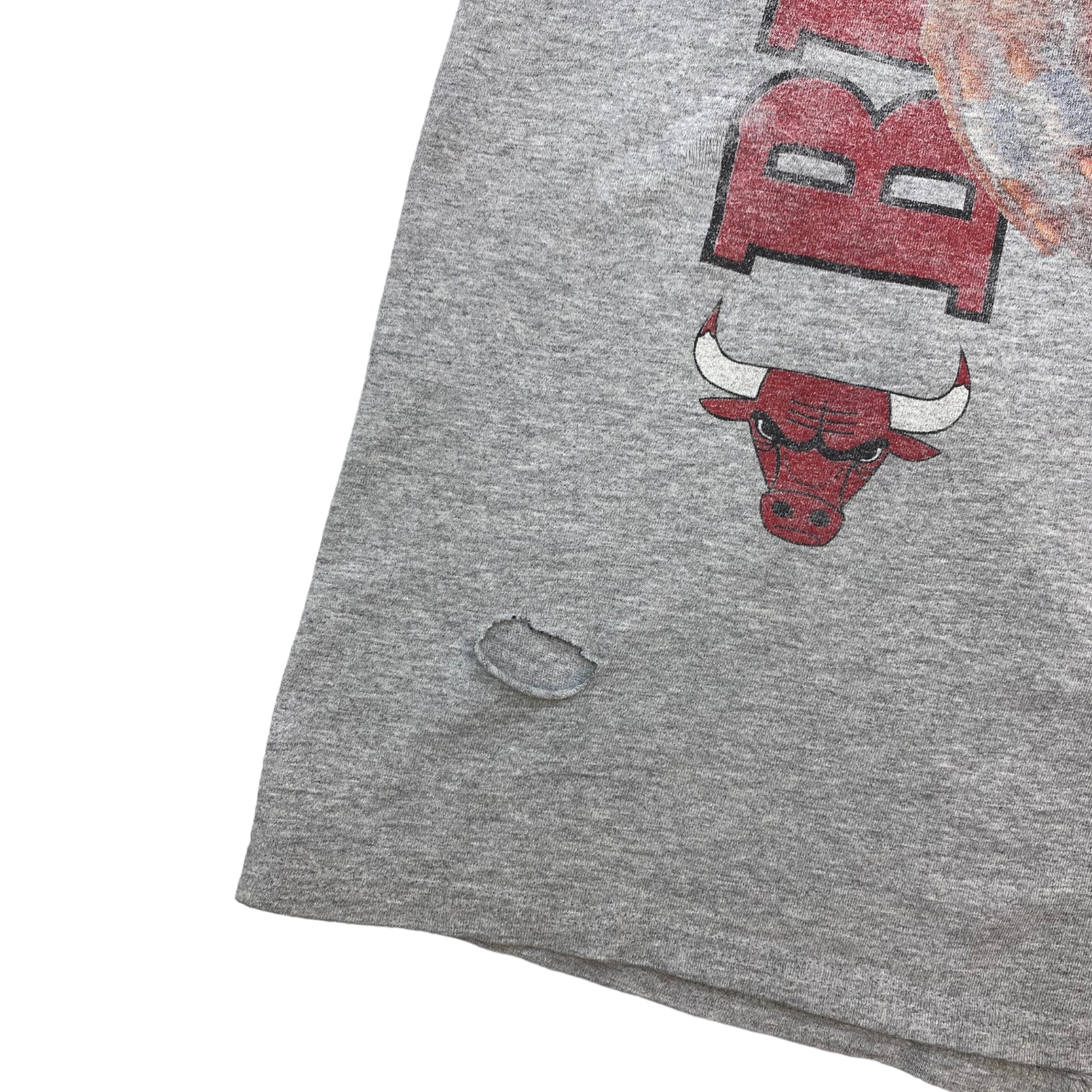 Vintage Chicago Bulls Tee Grey