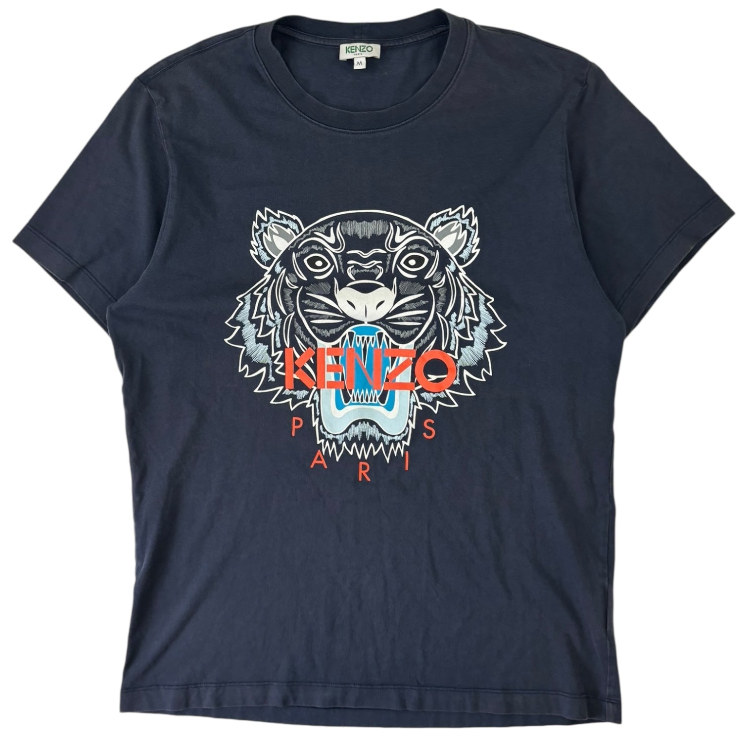 Kenzo Paris Tiger T-Shirt Navy