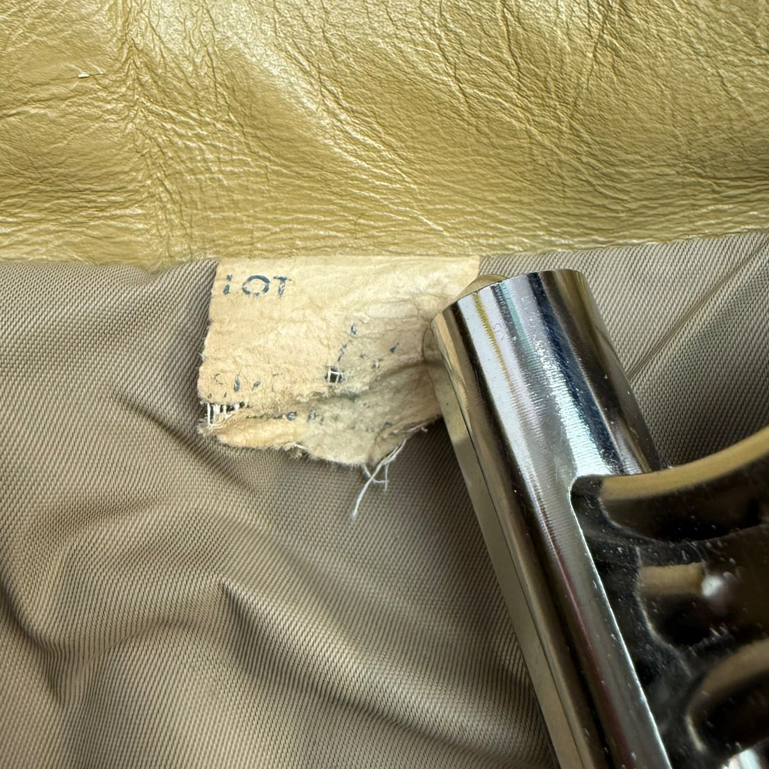 1980s Leather Letterman Jacket Brown/Tan