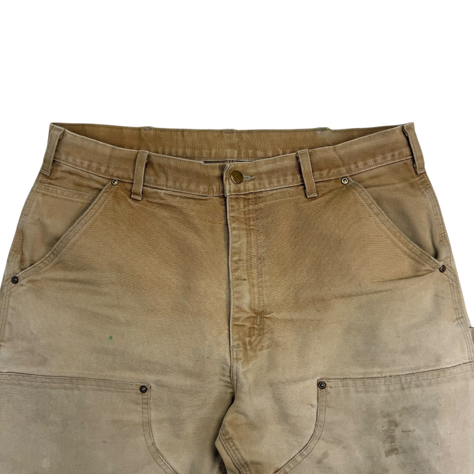 Vintage Carhartt Double Knee Pants Sunfaded Tan