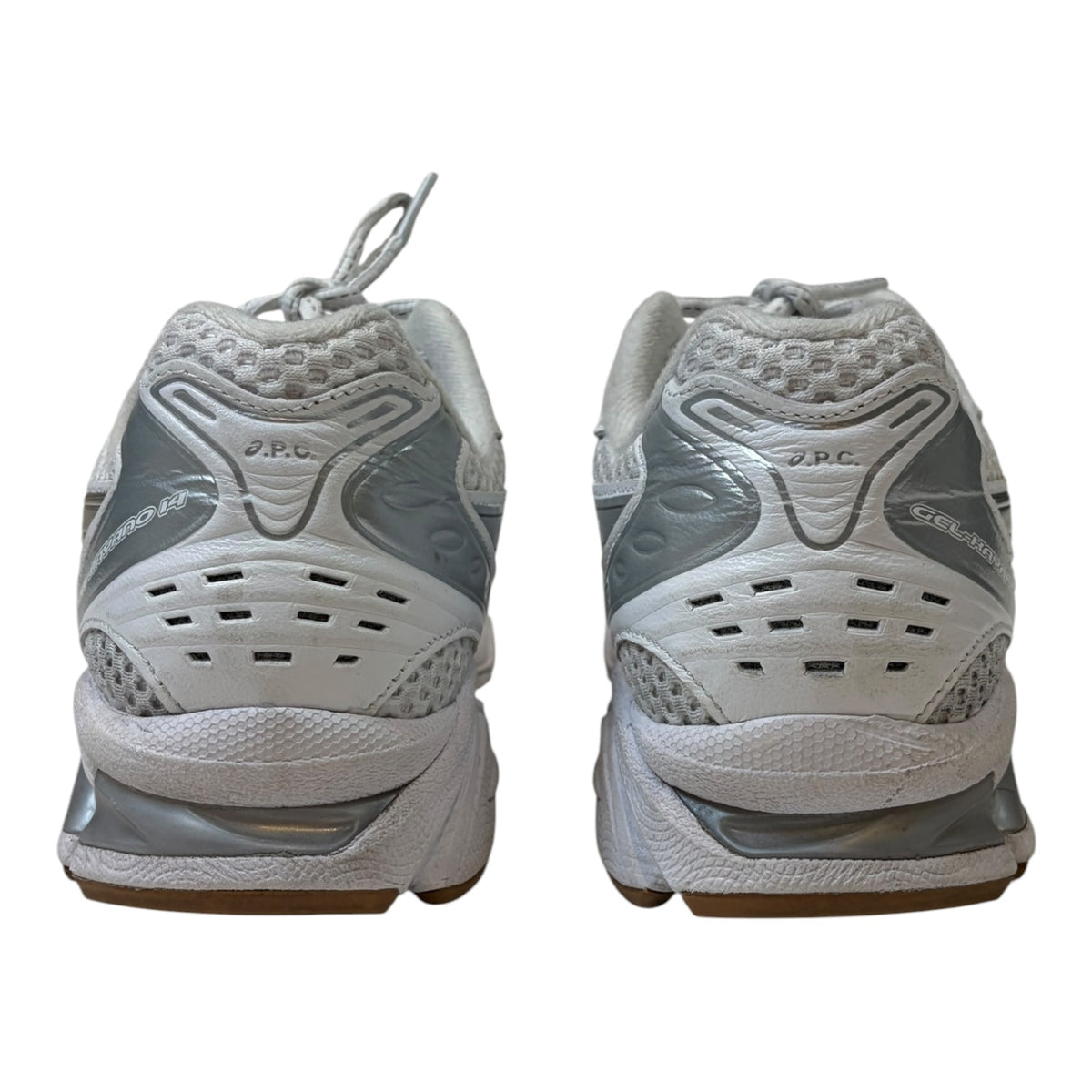 A.P.C x Asics Gel Kayano 14 White Pure Silver (Used)