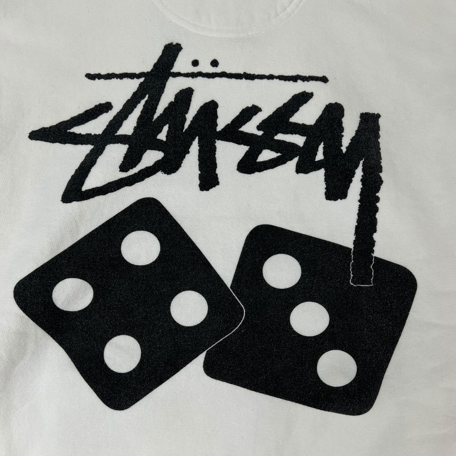 Stussy Dice Pigment Dyed Hoodie Natural