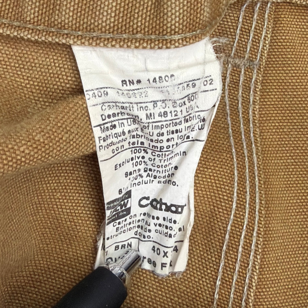 Vintage Carhartt Double Knee Pants Tan