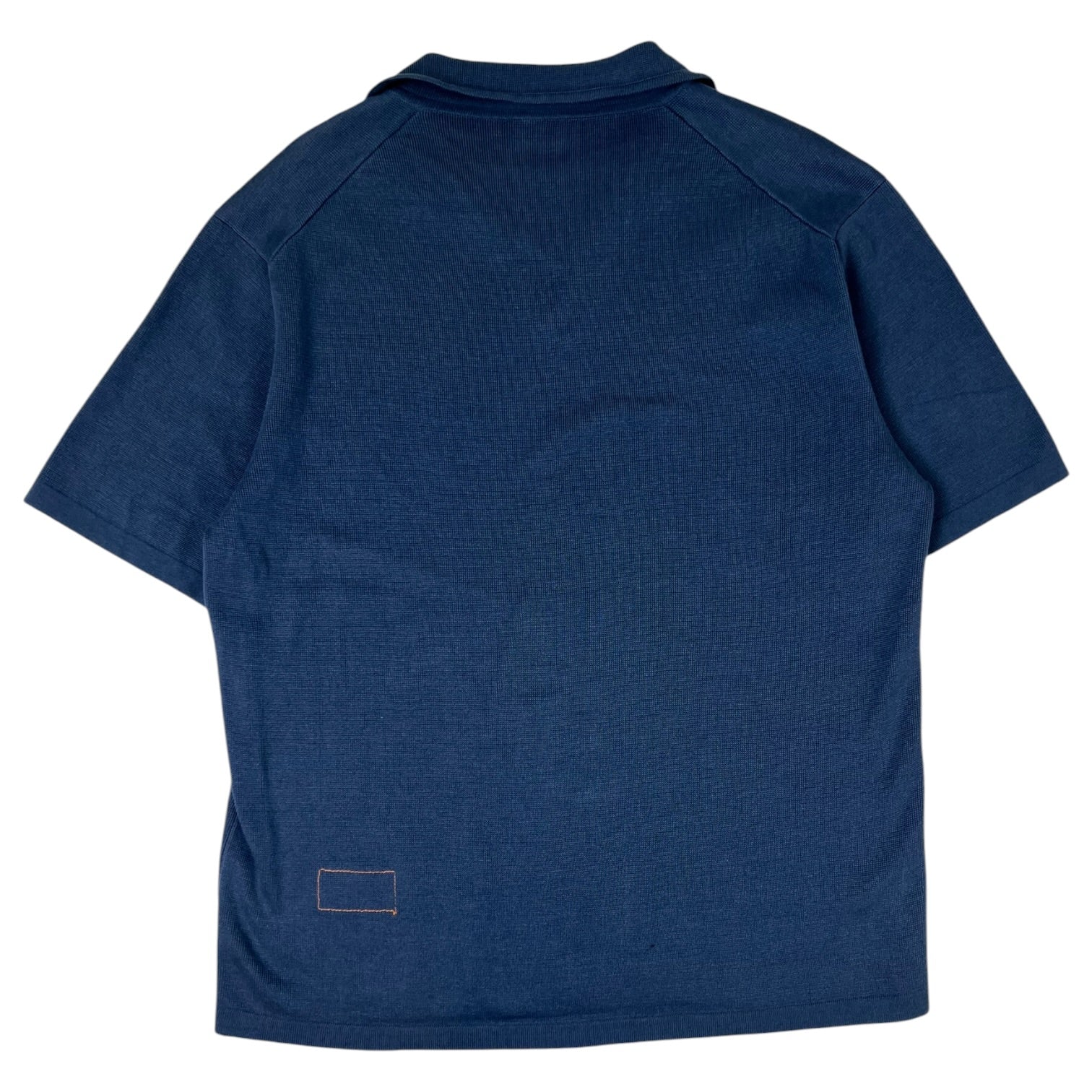 Fortella Knitted Polo Shirt Navy