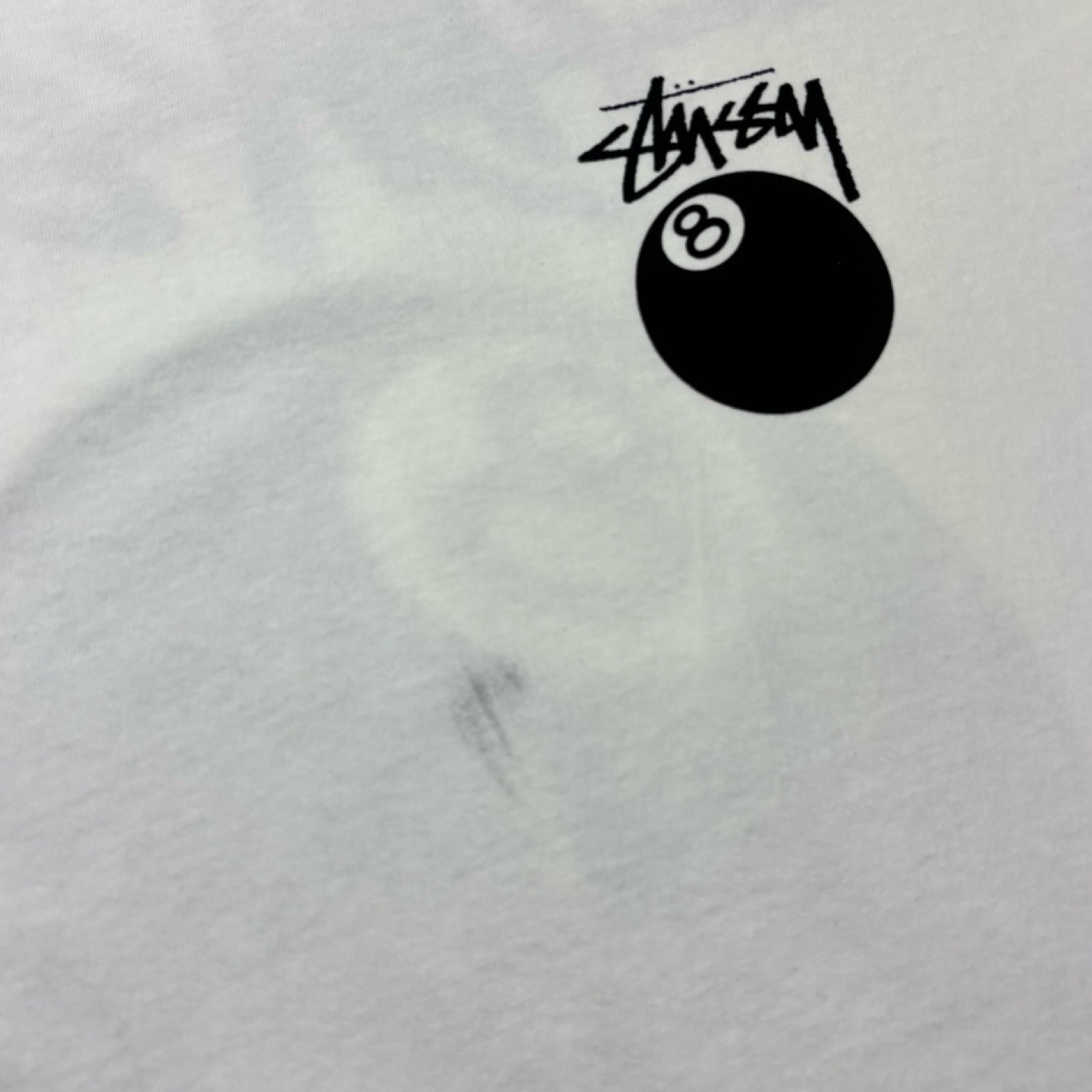 Stussy 8 Ball Tee White