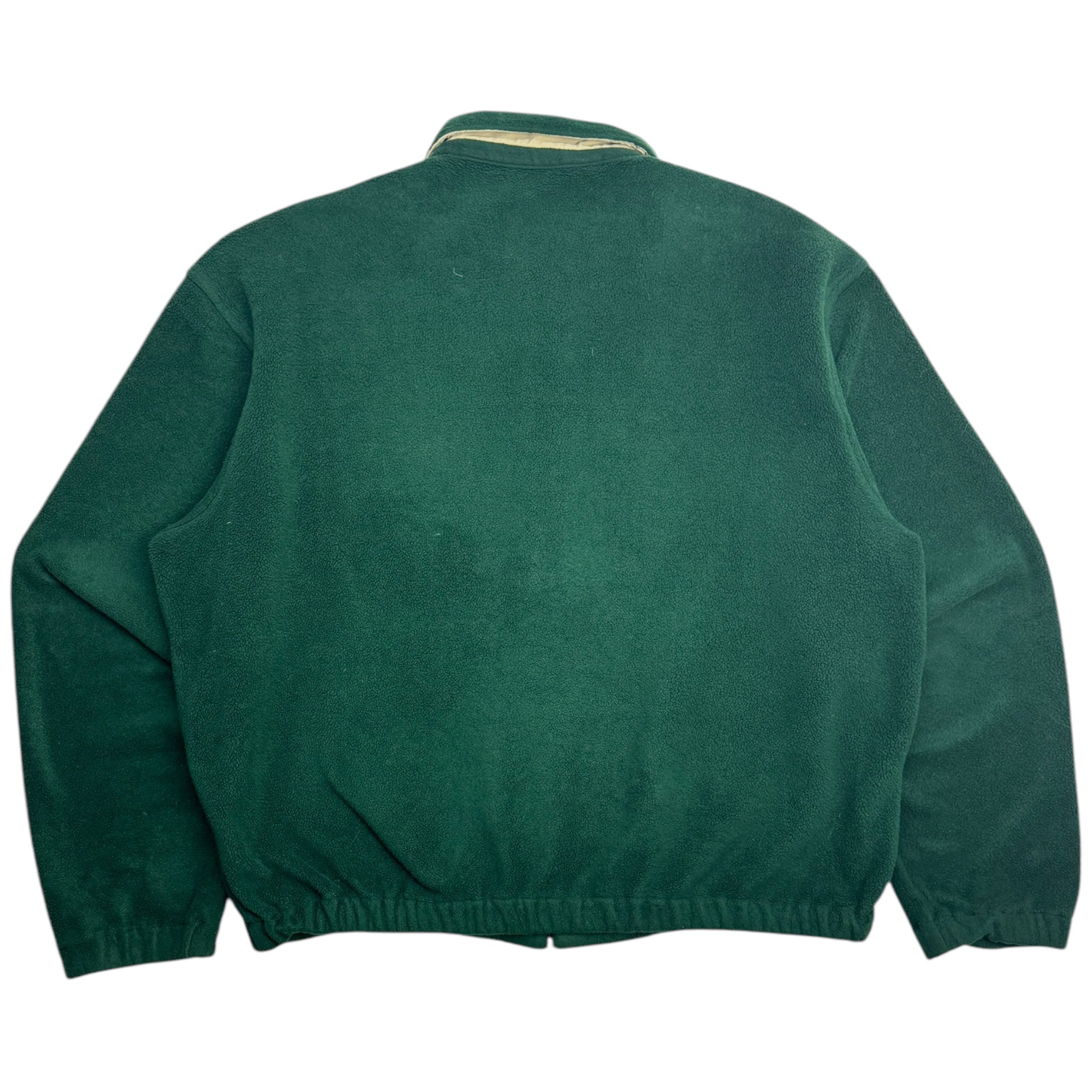 Vintage Polo Sport Fleece Zip Up Green