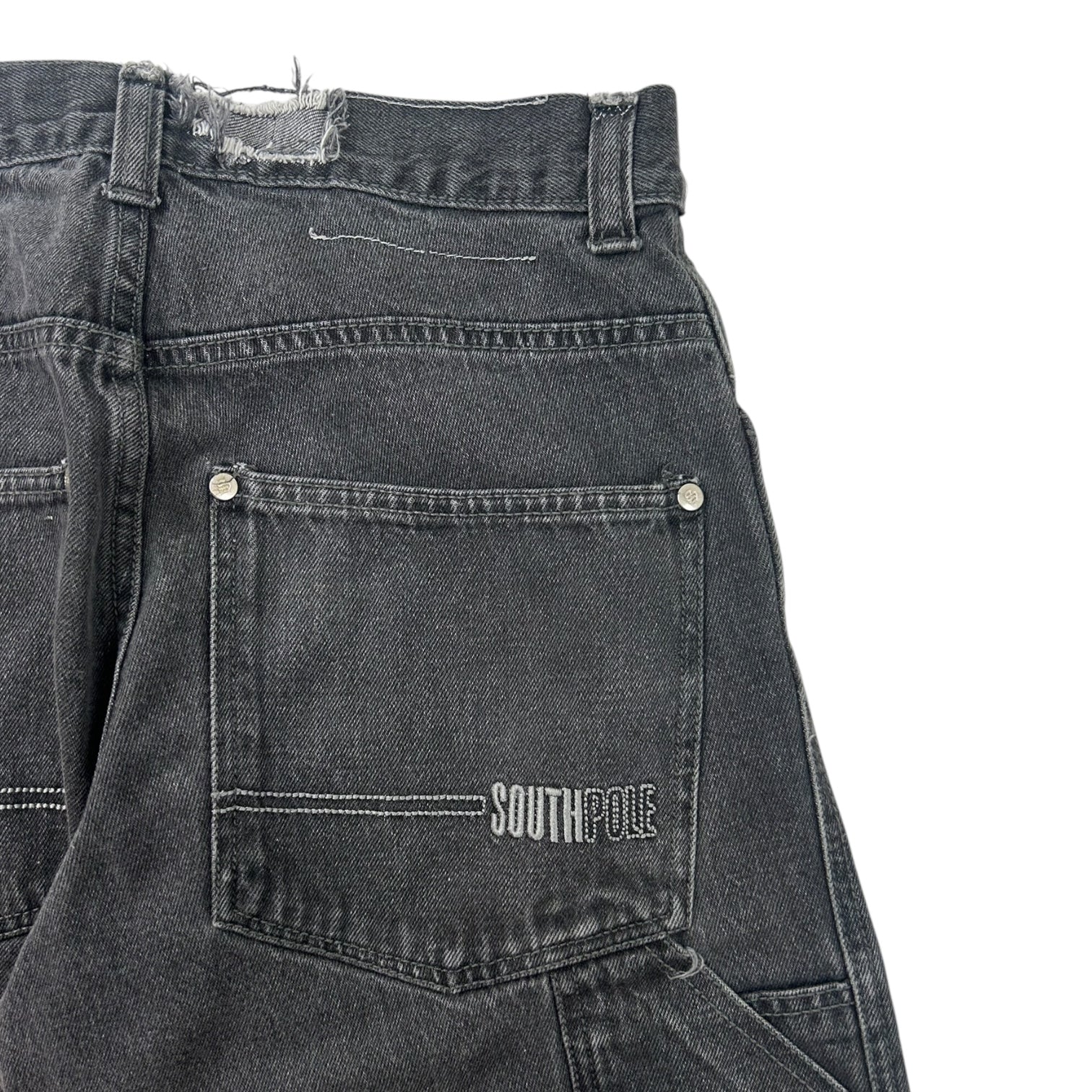 Vintage Y2K South Pole Denim Washed Black
