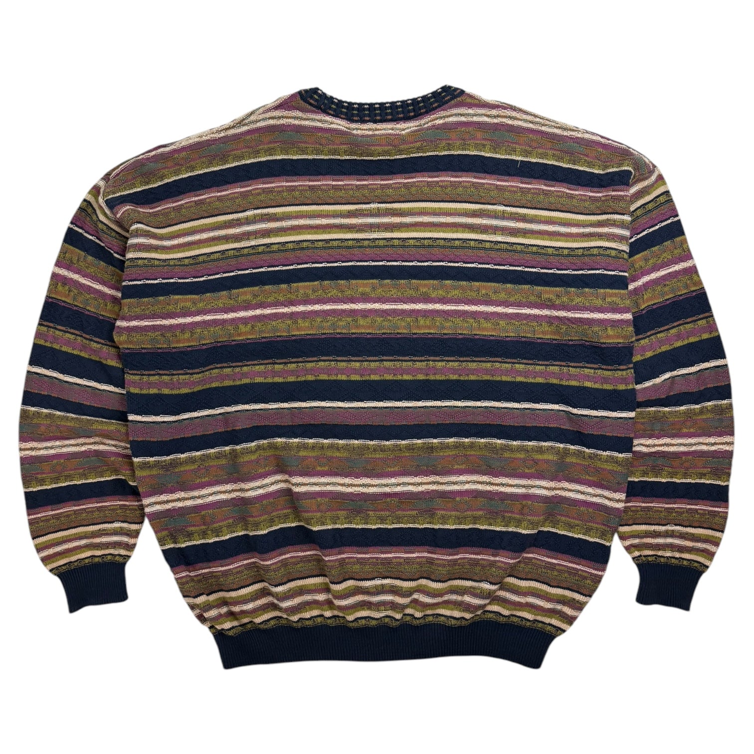 Vintage Tosani Knit Multicolour Stripe Sweater