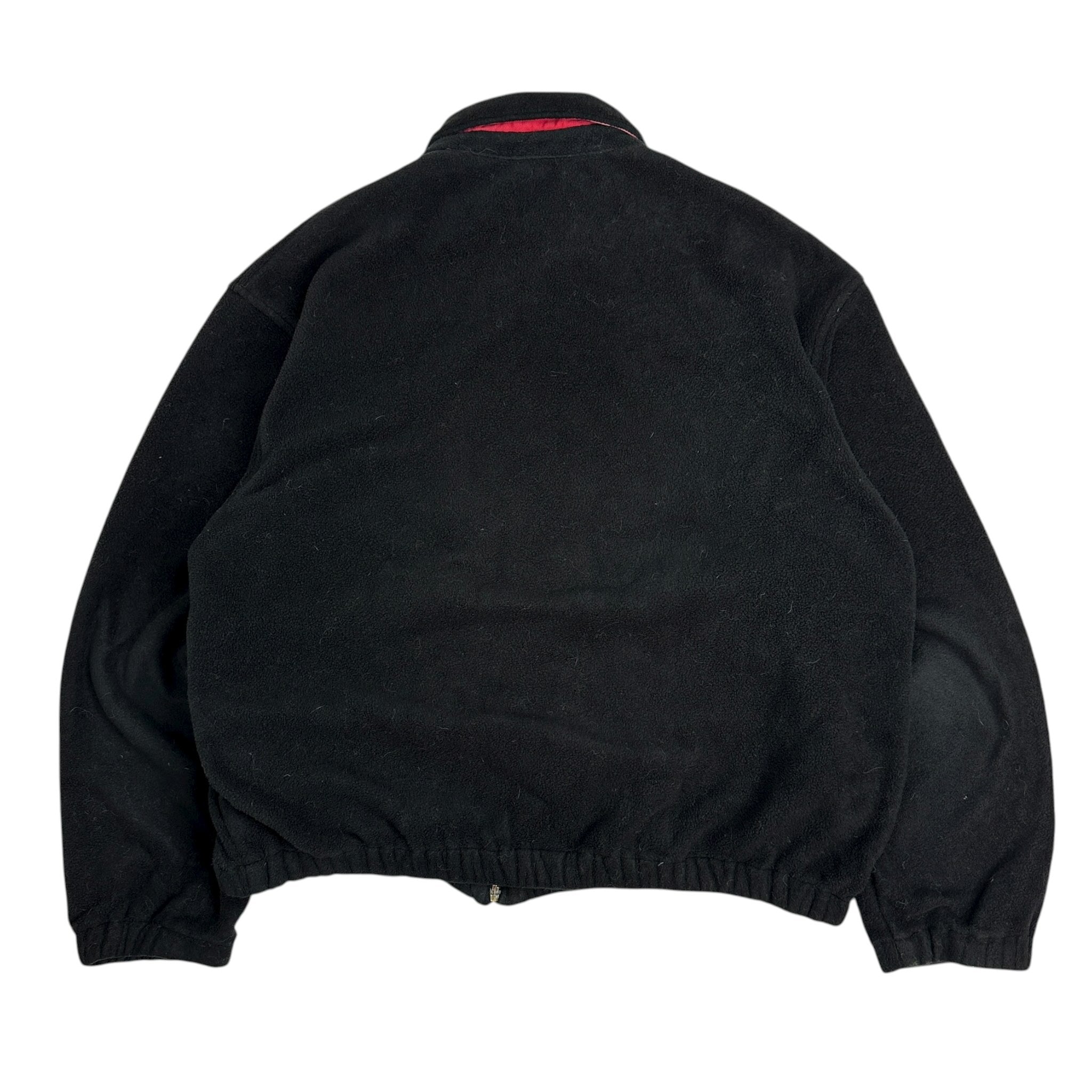 Vintage Polo Sport Fleece Harrington Jacket Black