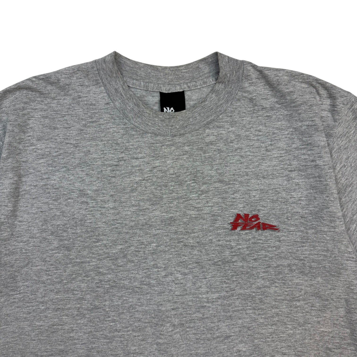 Vintage No Fear Racing Crew Tee Greu