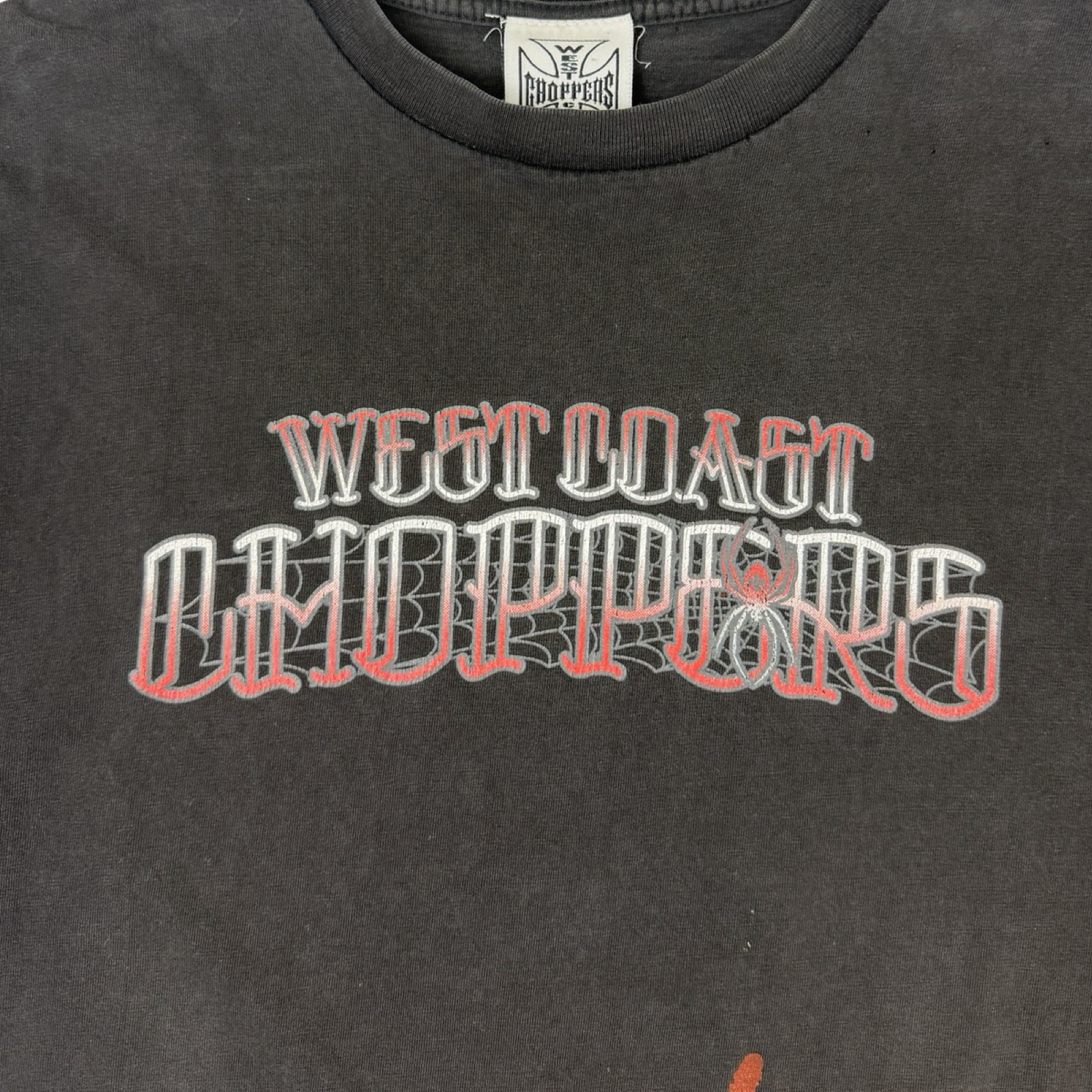 Vintage West Coast Choppers T-Shirt Black