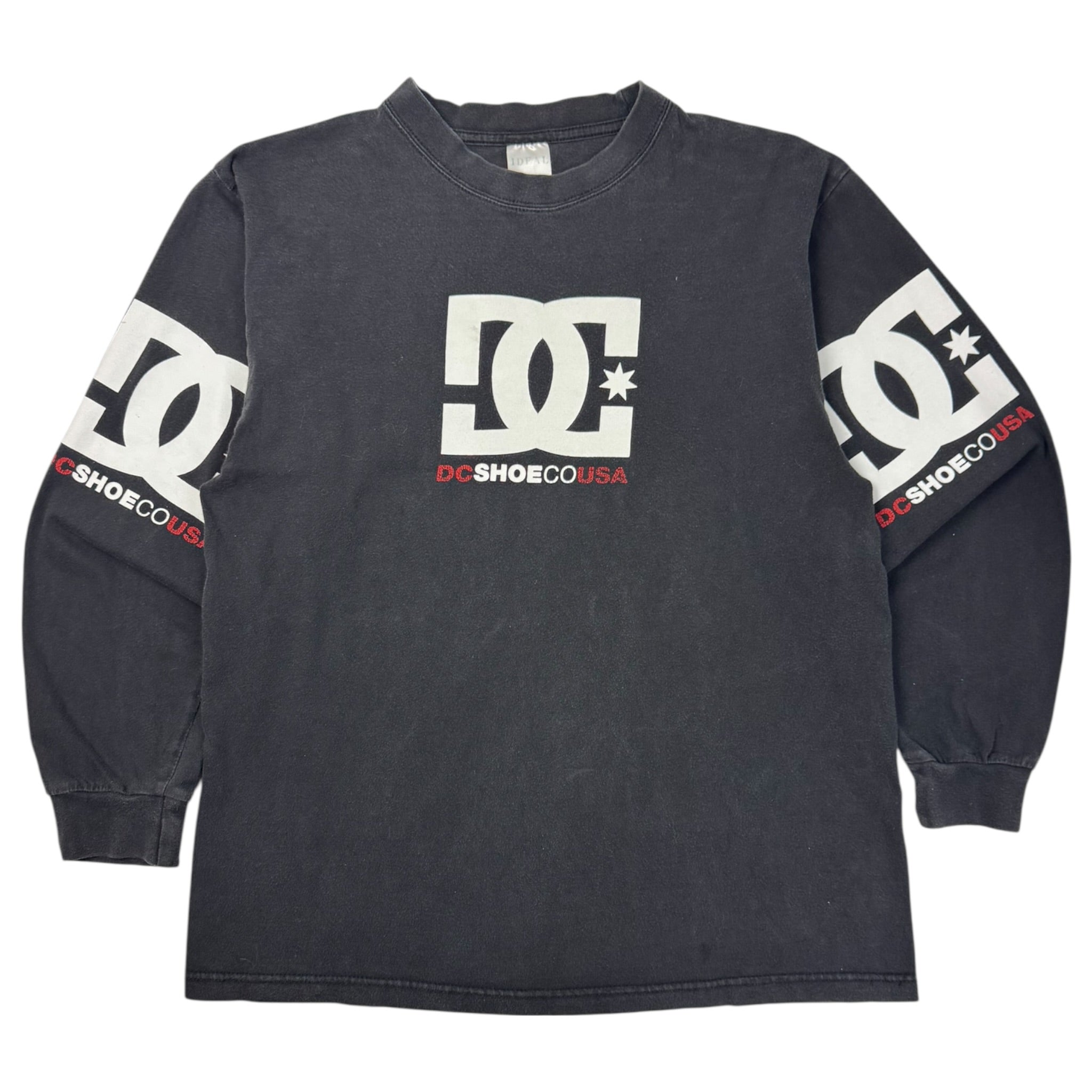 Vintage Y2K DC Shoe Co USA Skate Longsleeve T-Shirt