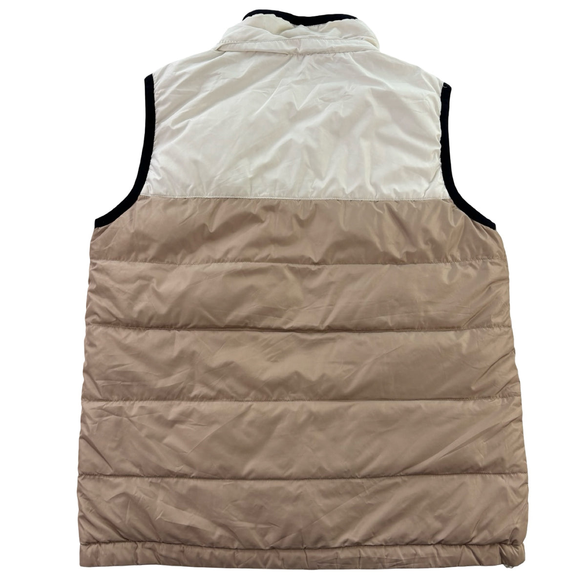 Vintage Balenciaga Sports Down Reversible Vest Eggshell