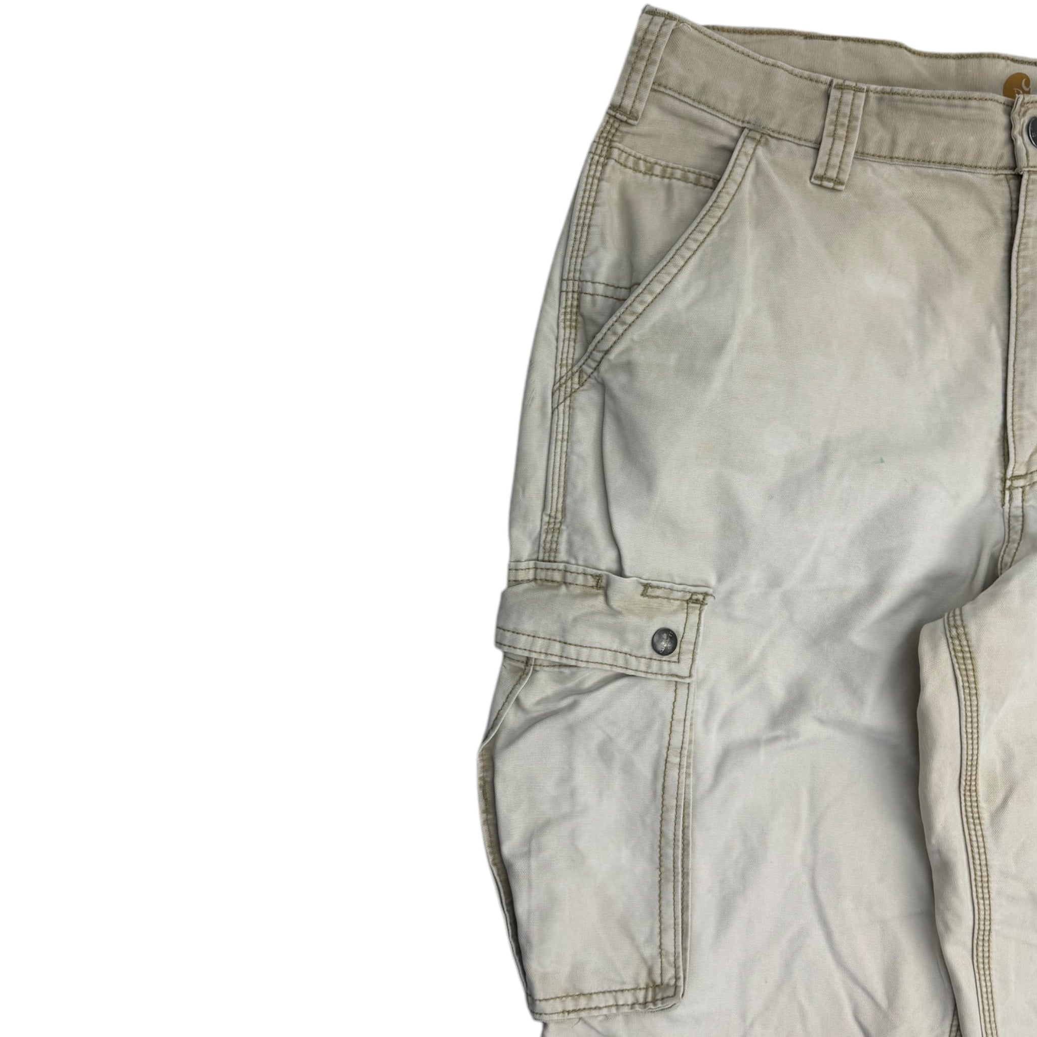 Carhartt Cargo Pants Off White/Cream