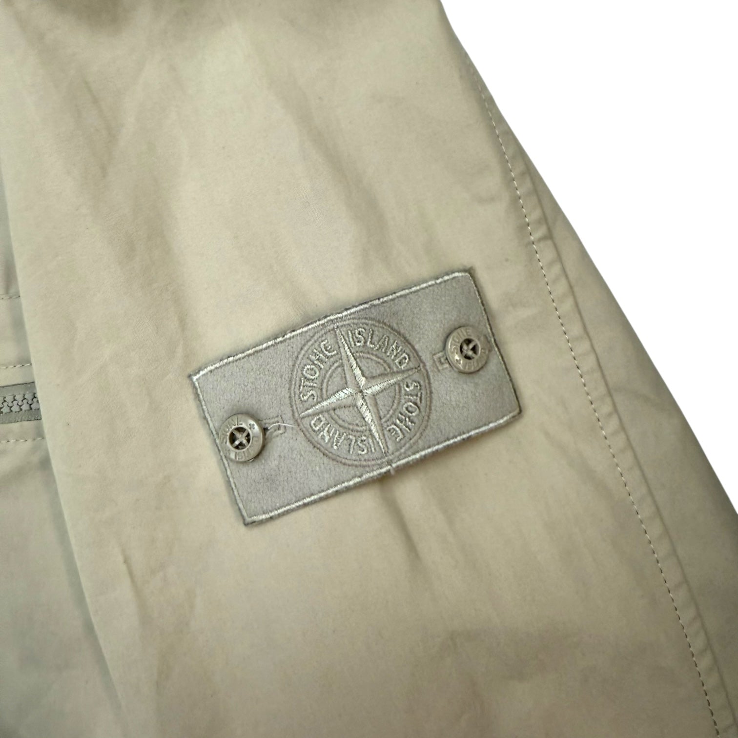 Stone Island O-Ventile Ghost Piece Jacket Cream