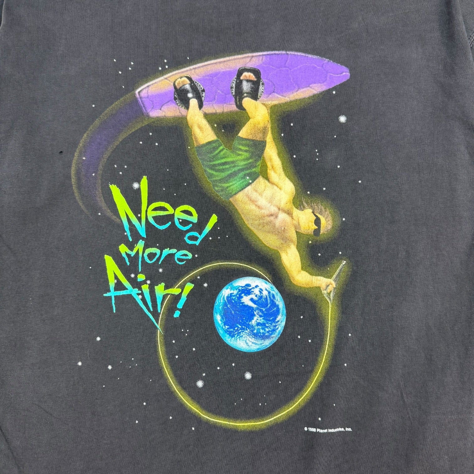 1998 Planet Extreme ‘Need More Air!’ Tee Black