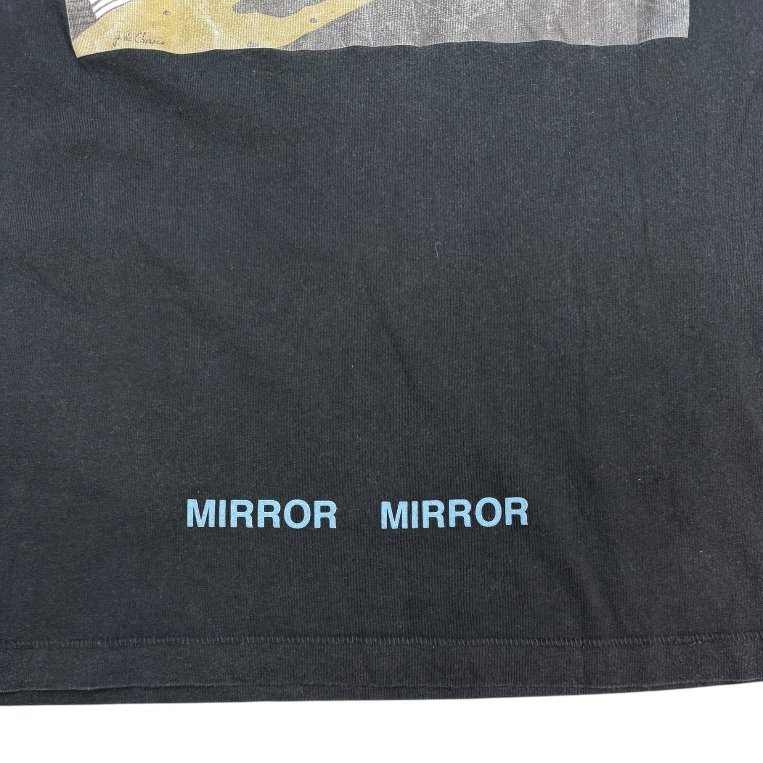 Off-White Chirico Mirror Mirror Tee Black