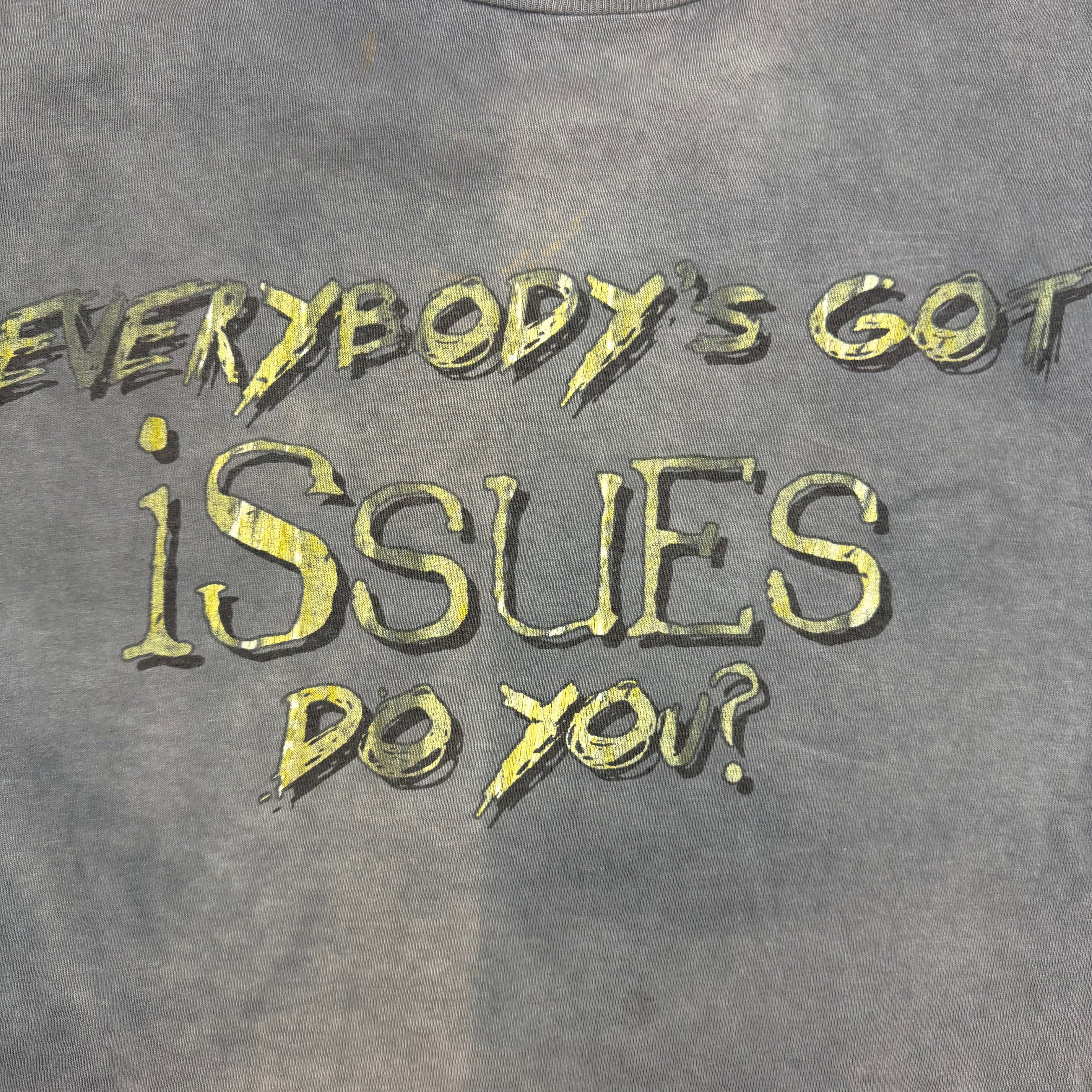 Vintage Korn “Everybody’s Got Issues Do You?” Tee Faded Grey