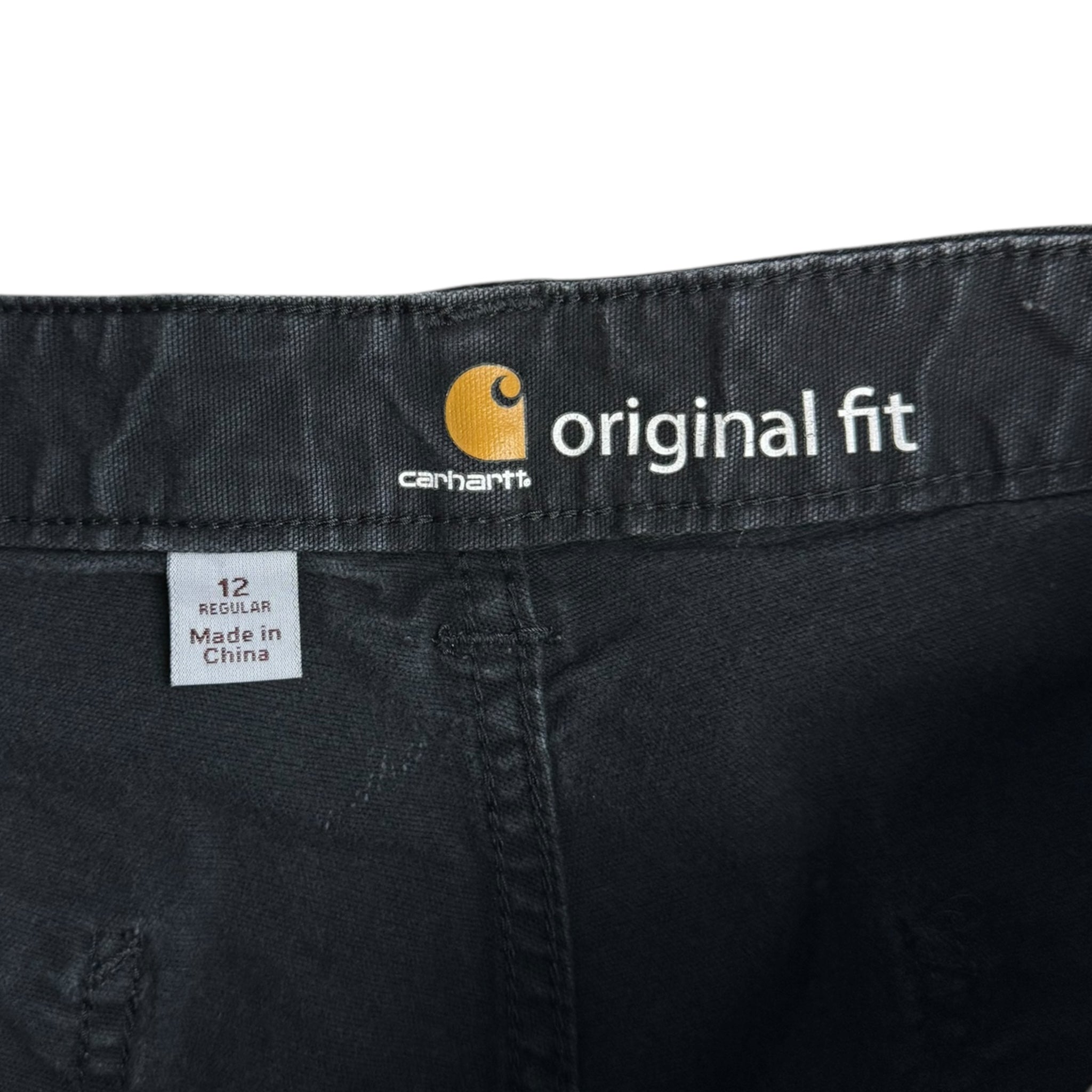 Carhartt Black Carpenter Bottoms