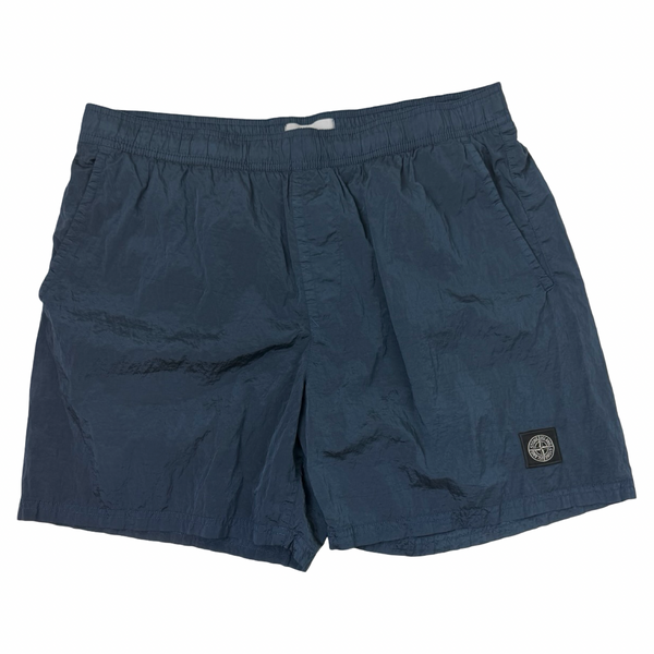 Stone Island Nylon Metal Swim Shorts Blue
