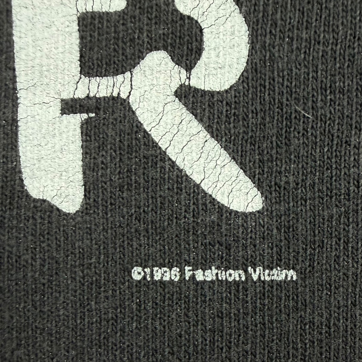 Vintage 1996 “Spanker” Fashion Victim T-Shirt Black