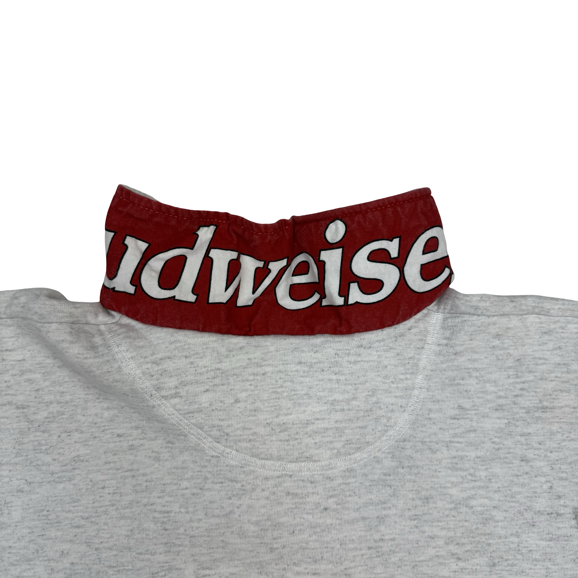 Vintage Budweiser ‘Bud’ Quarter Zip Grey