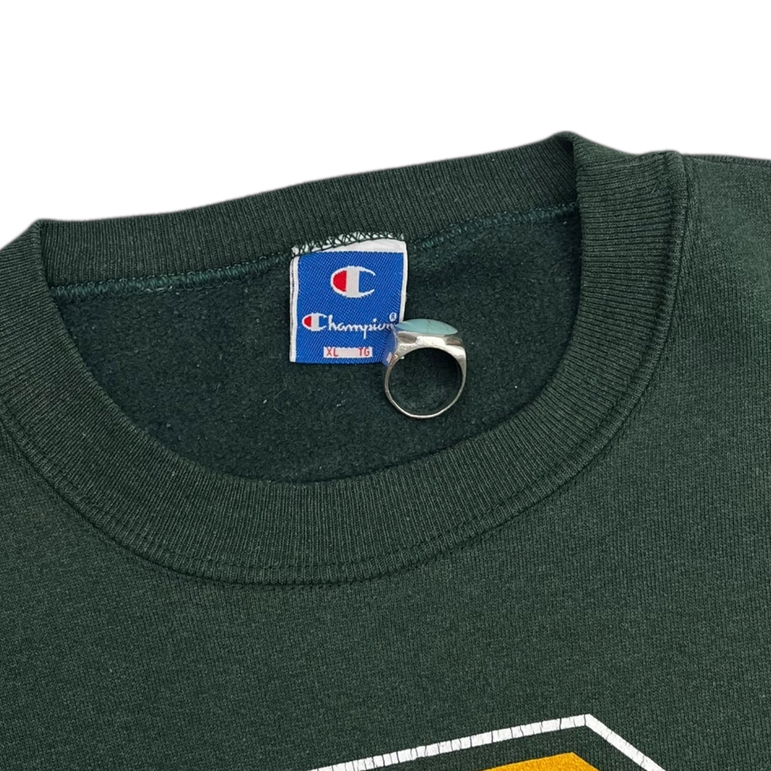 Vintage University Of Sask “S” Logo Champion Crew