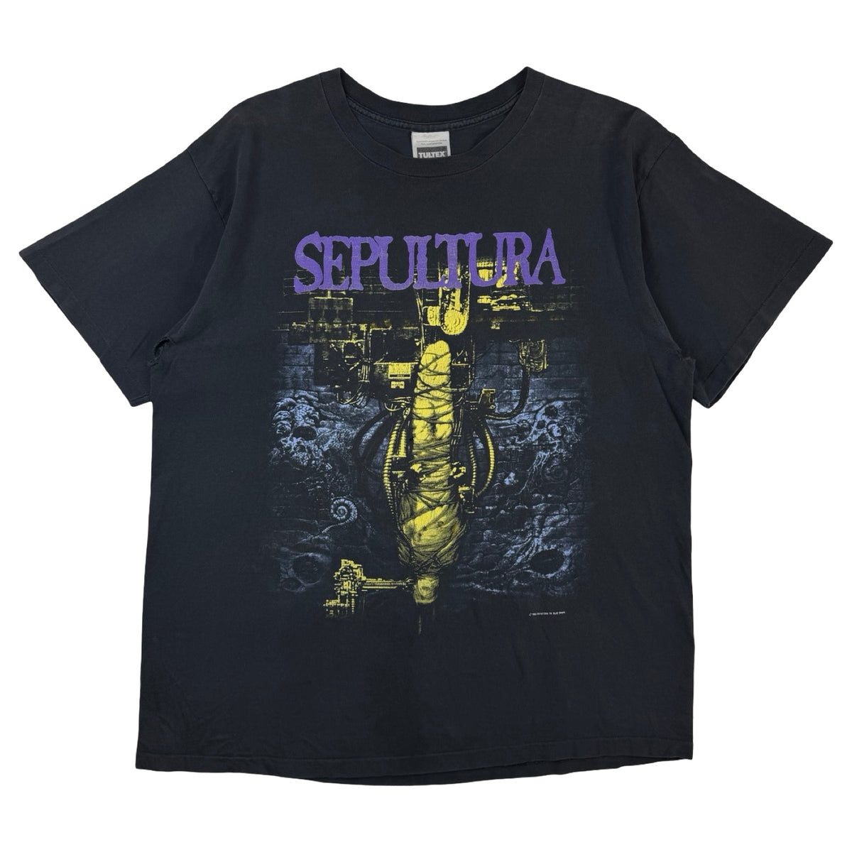 1993 Sepultura Chaos A.D T-Shirt Black