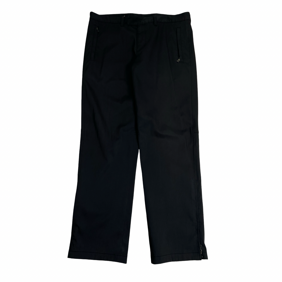 Prada Technical Nylon Sport Trousers Black