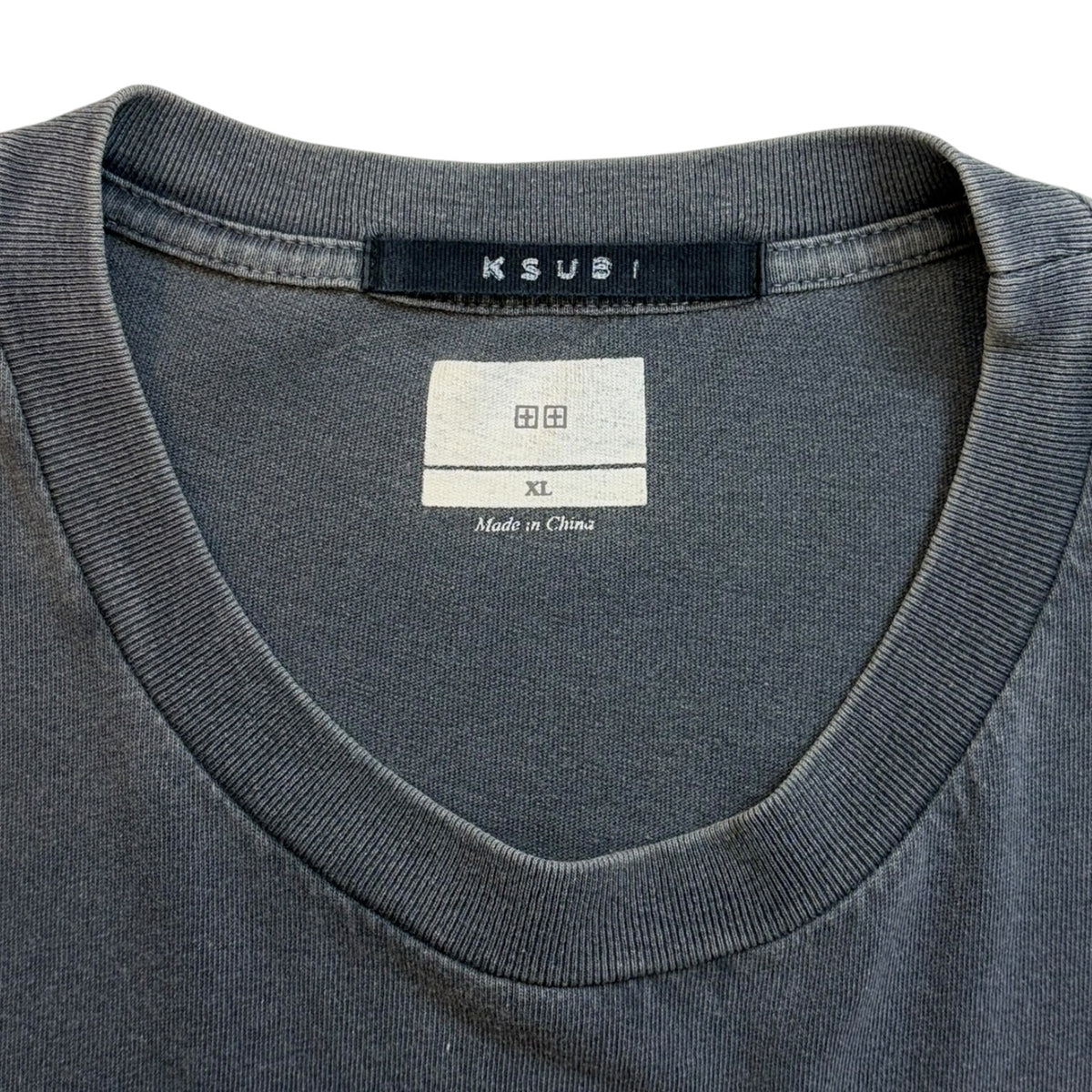 Ksubi Dollar Sign T-Shirt Grey