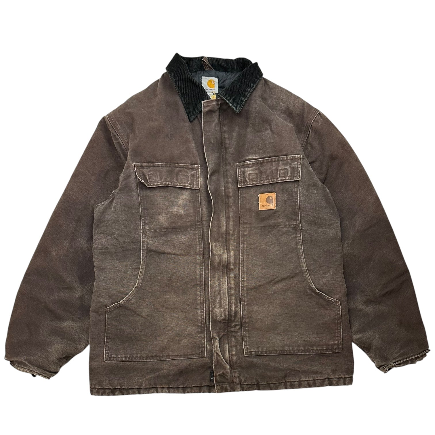 Vintage Carhartt Barn Style Jacket Brown