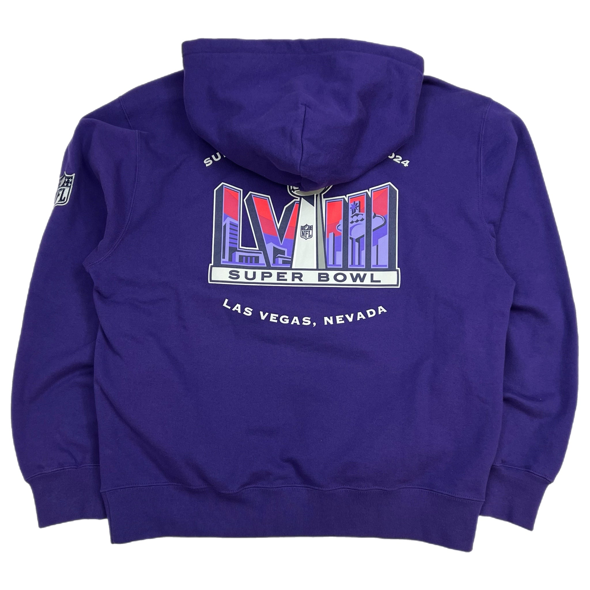 OVO Las Vegas SuperBowl 2024 Hoodie Purple