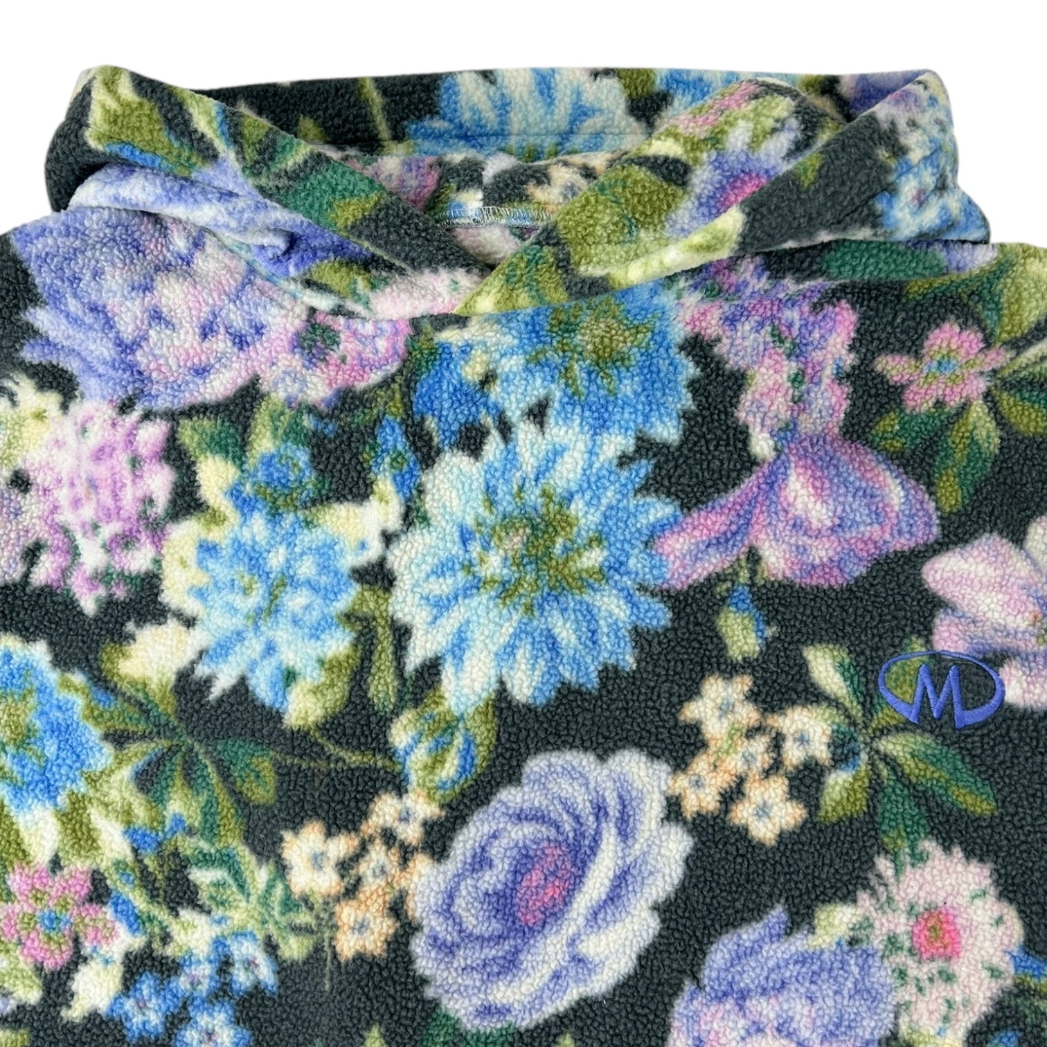 Martine Rose Floral Fleece Hoodie