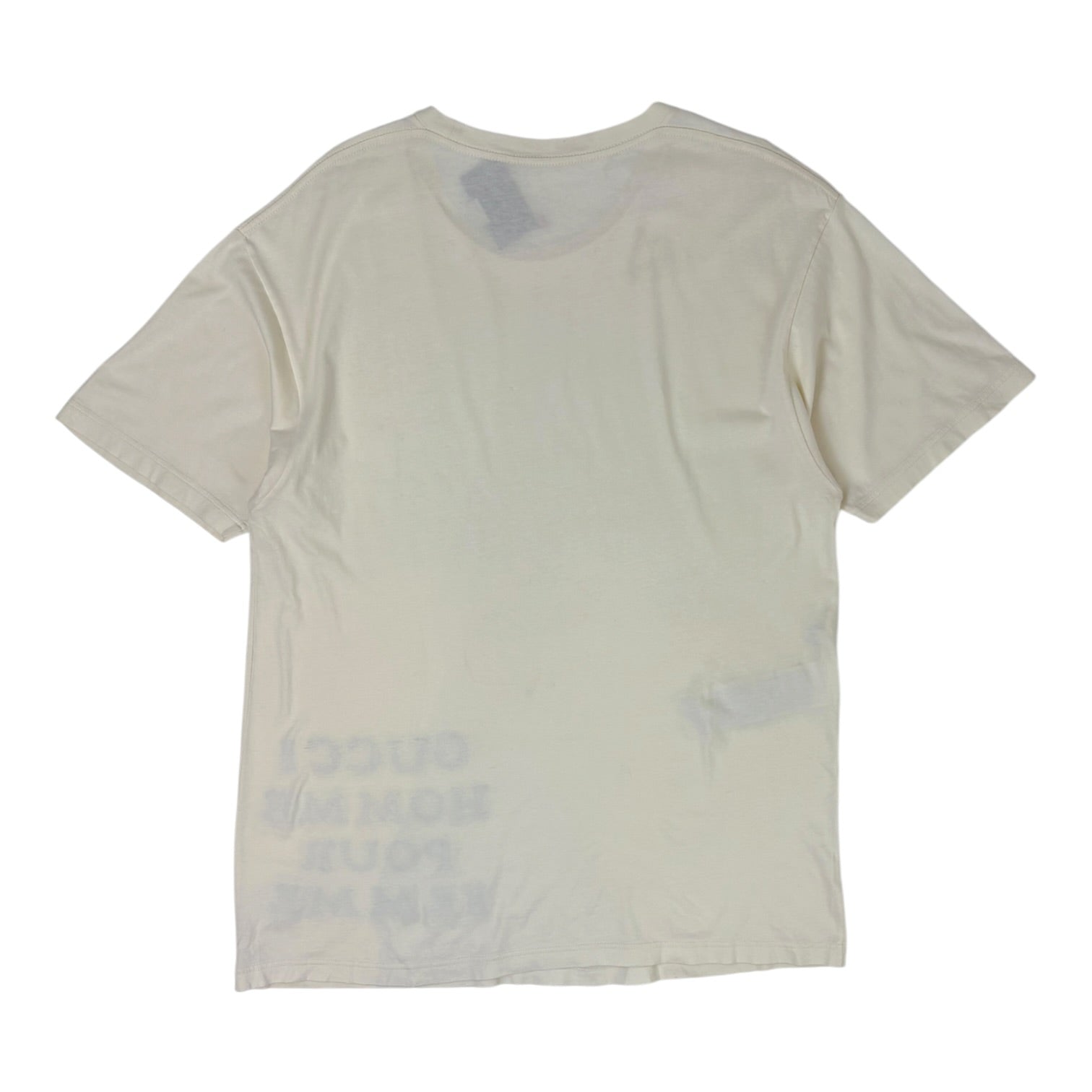 (W) Gucci “Homme Pour Femme” Tee Ivory